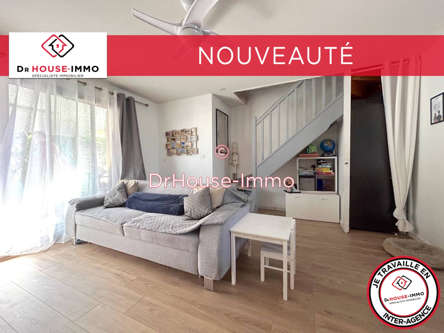 Photo 1 : Vente Maison 3 pièces Avensan 61 m²