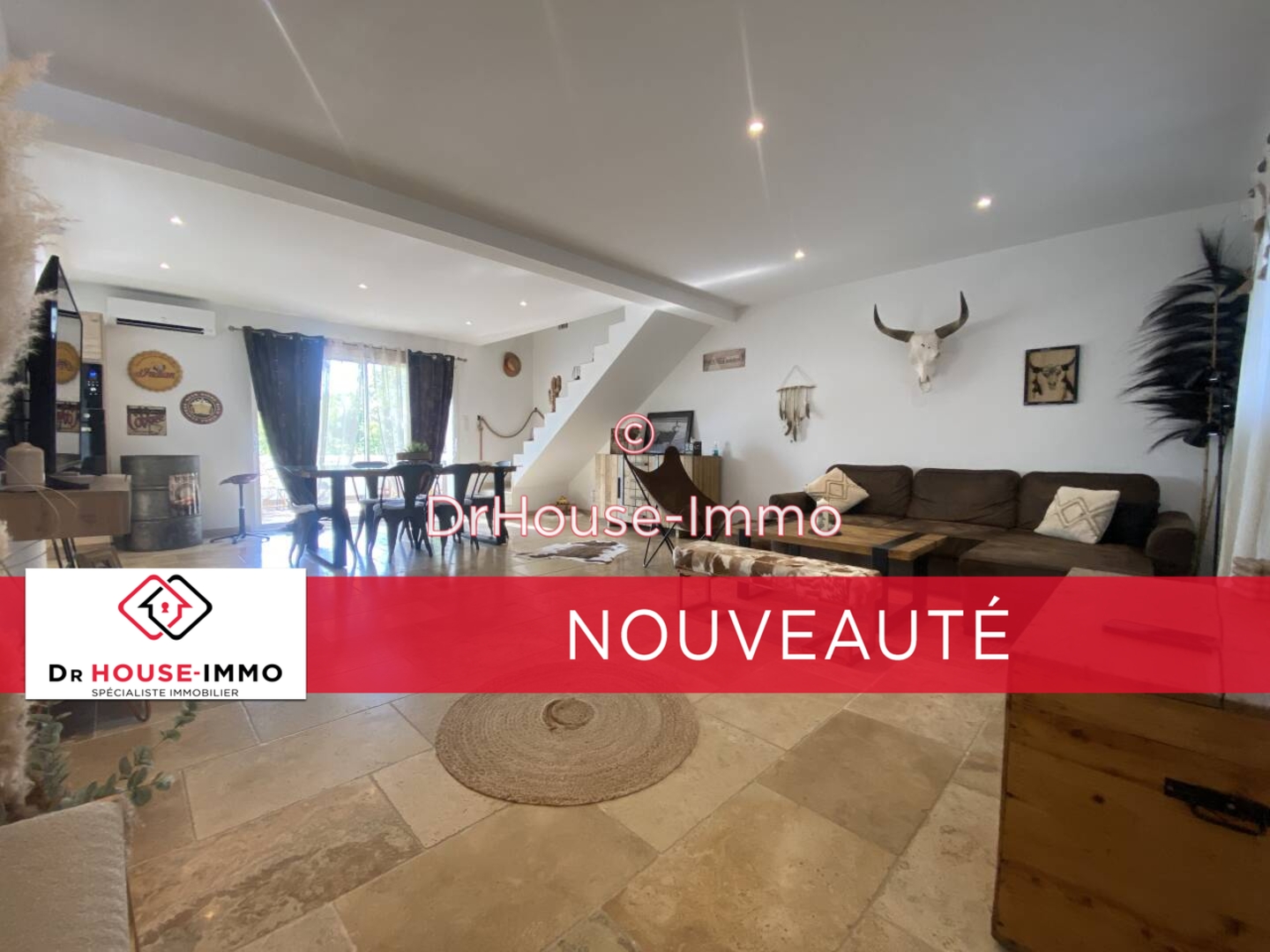 Photo 1 : Vente Maison 4 pièces Saintes-Maries-de-la-Mer 110 m²