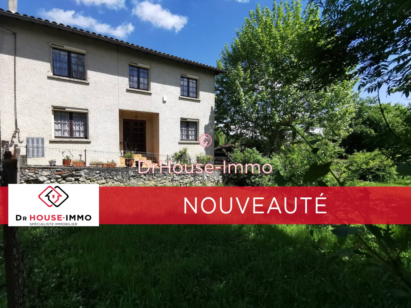 Photo 1 : Vente Maison 8 pièces Encausse-les-Thermes 147 m²