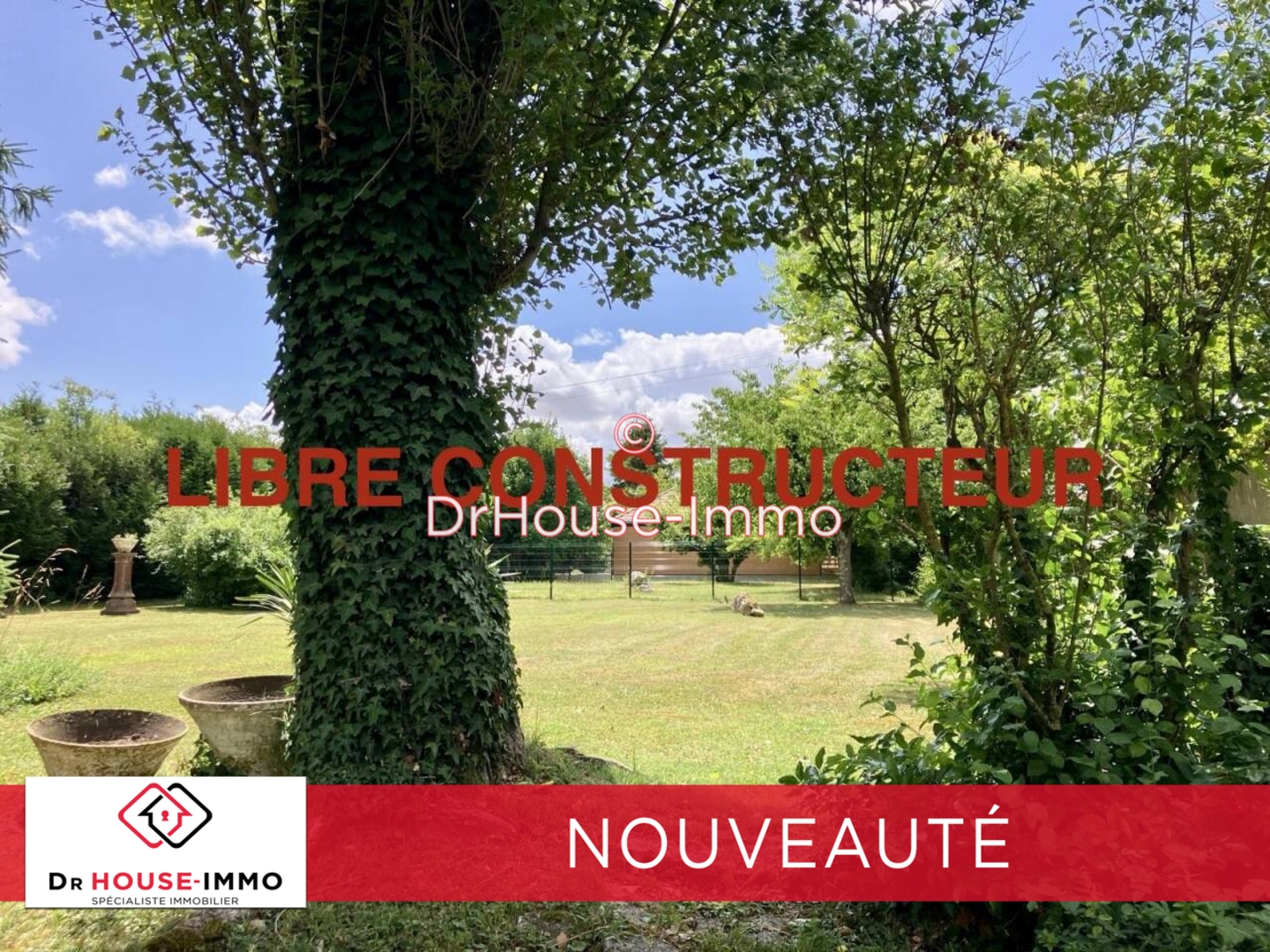 Photo 1 : Vente Terrain Saint-Lyé 1344 m²