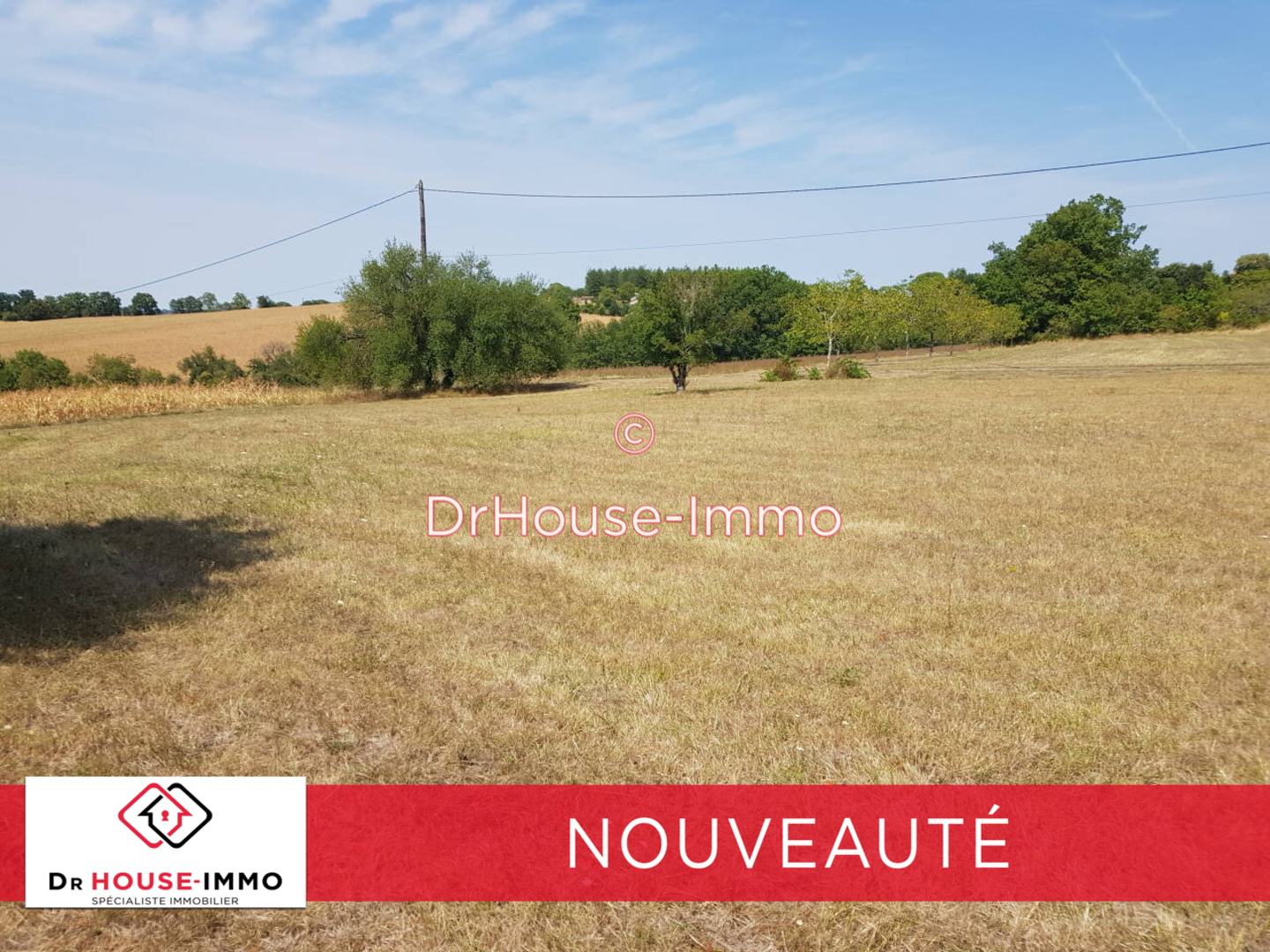 Photo 2 : Vente Terrain  Verteillac 4338 m²
