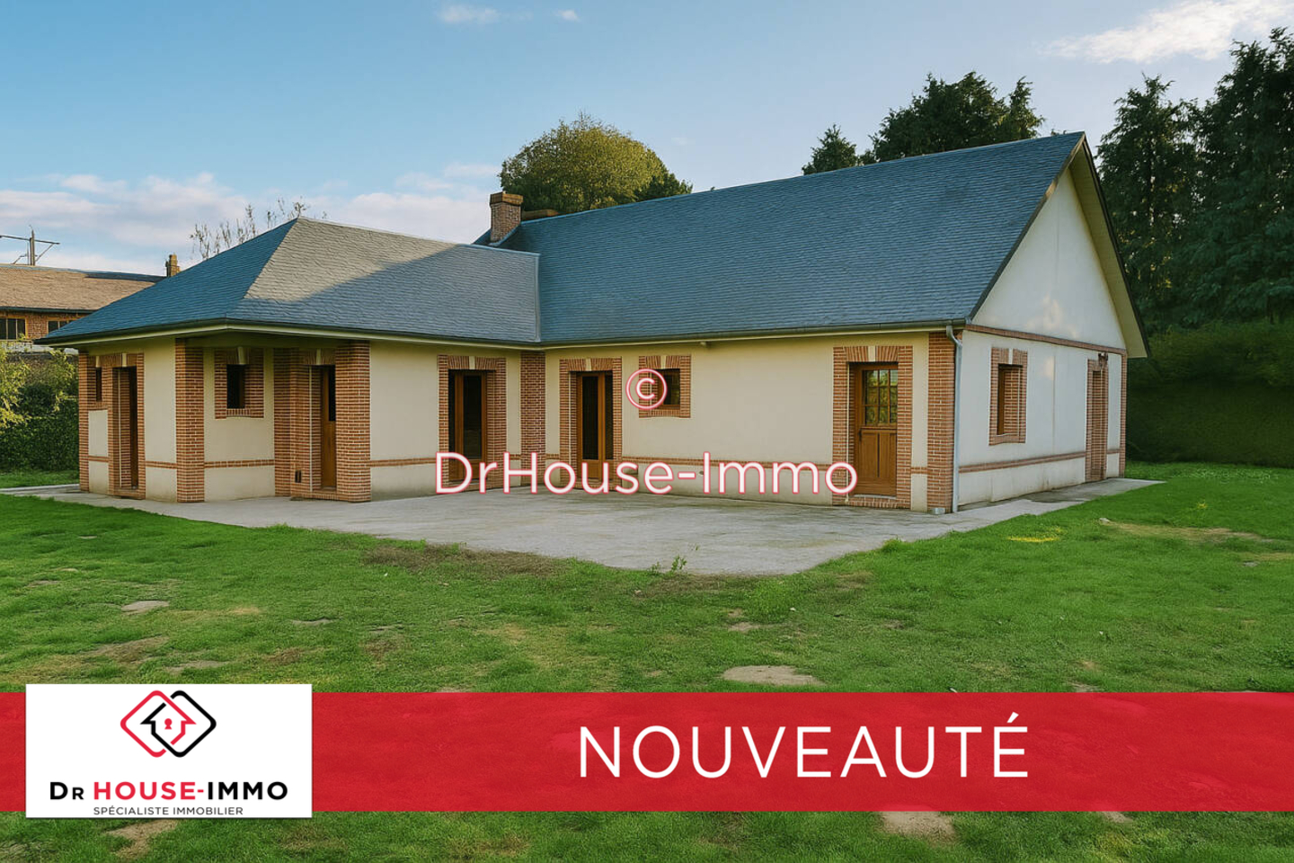 Photo 1 : Vente Maison 6 pièces Grand Bourgtheroulde 138 m²