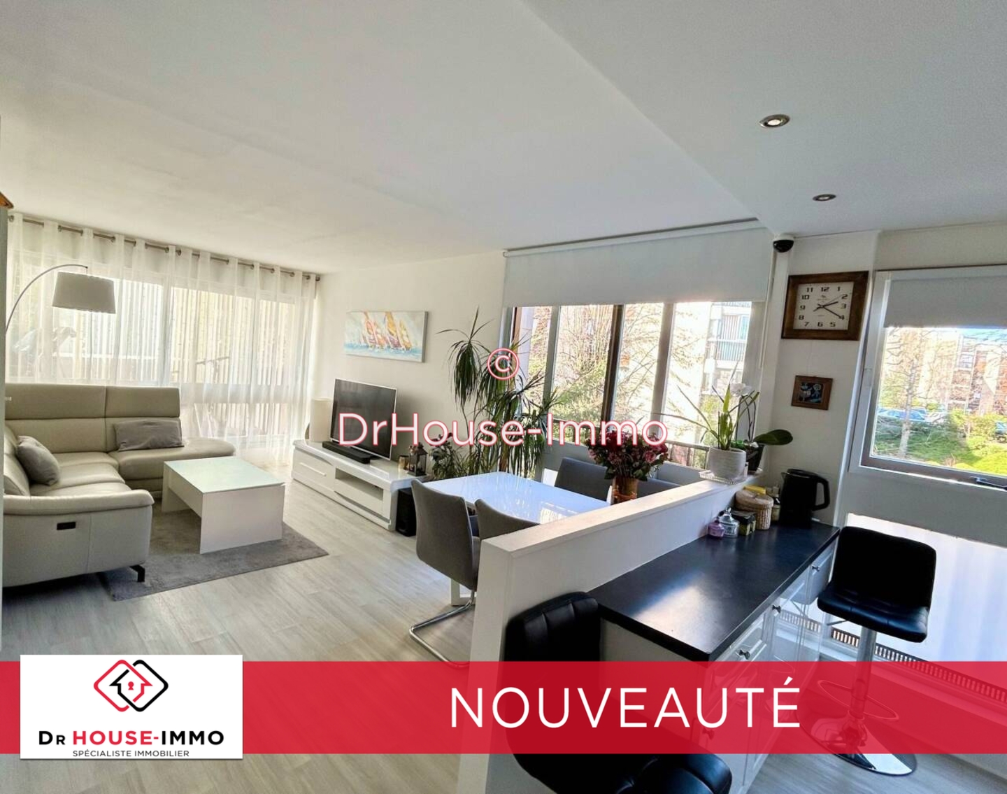 Photo 1 : Vente Appartement 5 pièces Le Chesnay 88 m²
