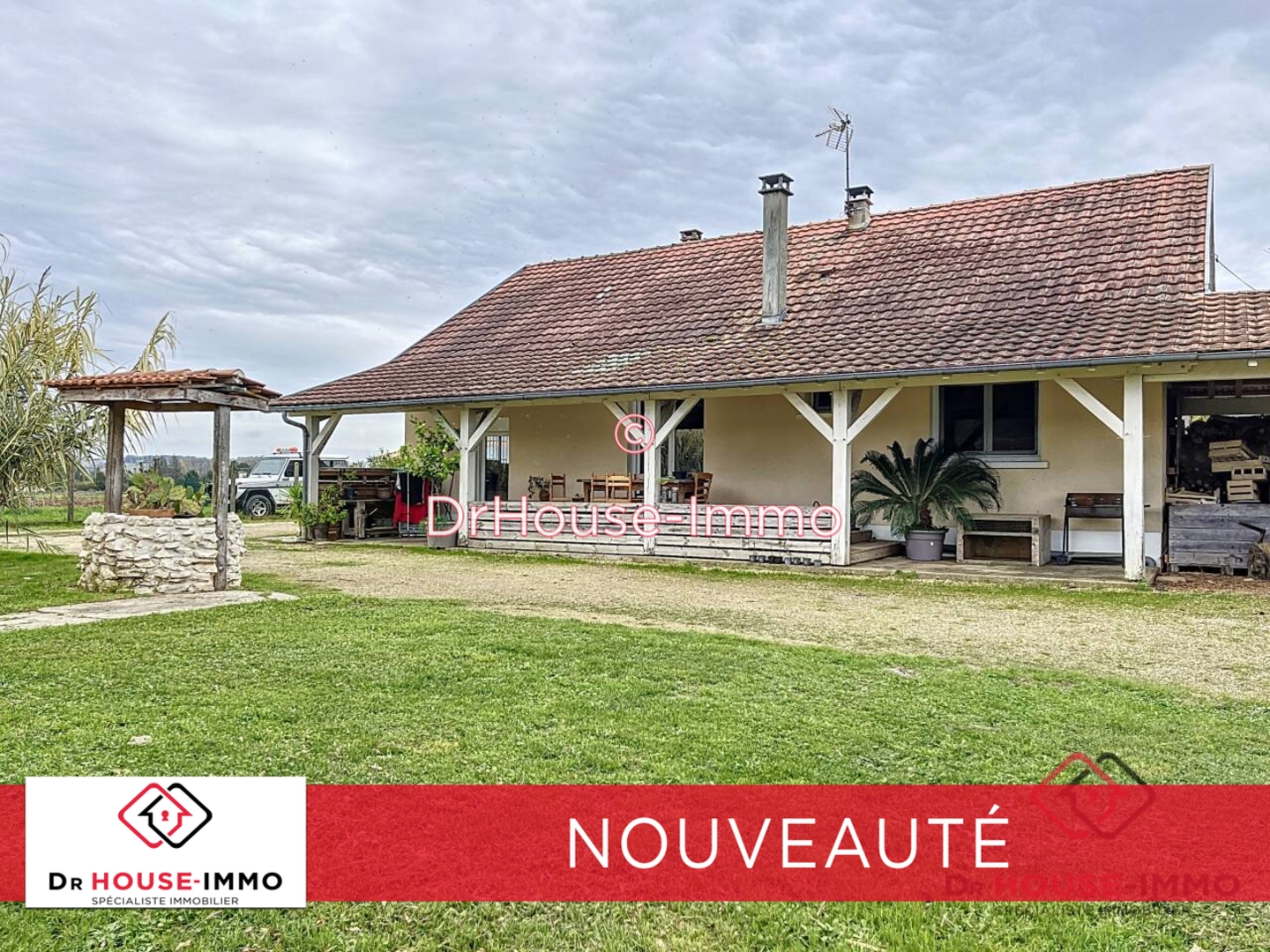 Photo 1 : Vente Maison 4 pièces Saint-Léon-sur-l'Isle 96 m²