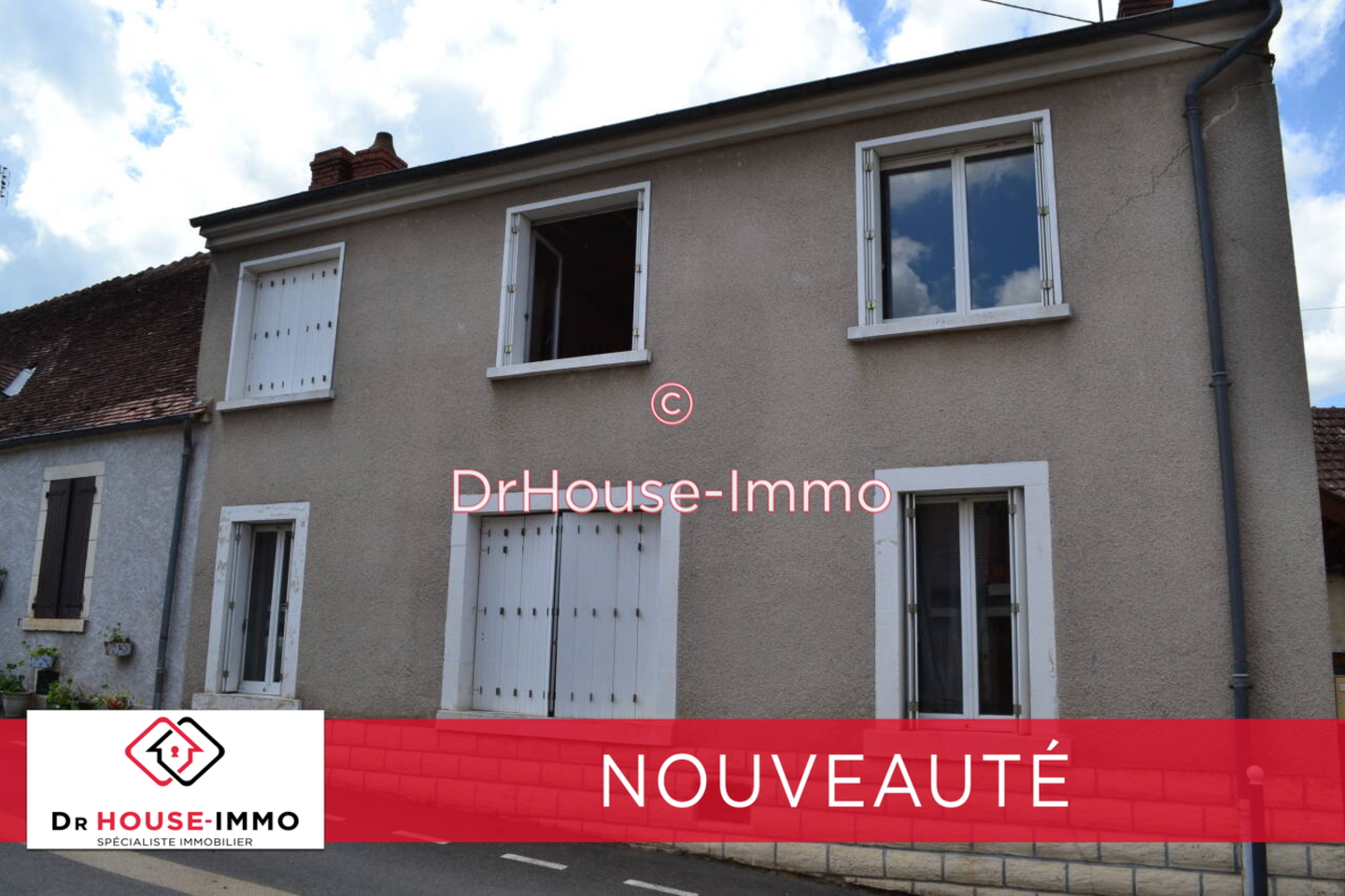 Photo 1 : Vente Maison 4 pièces Dun-sur-Auron 110 m²