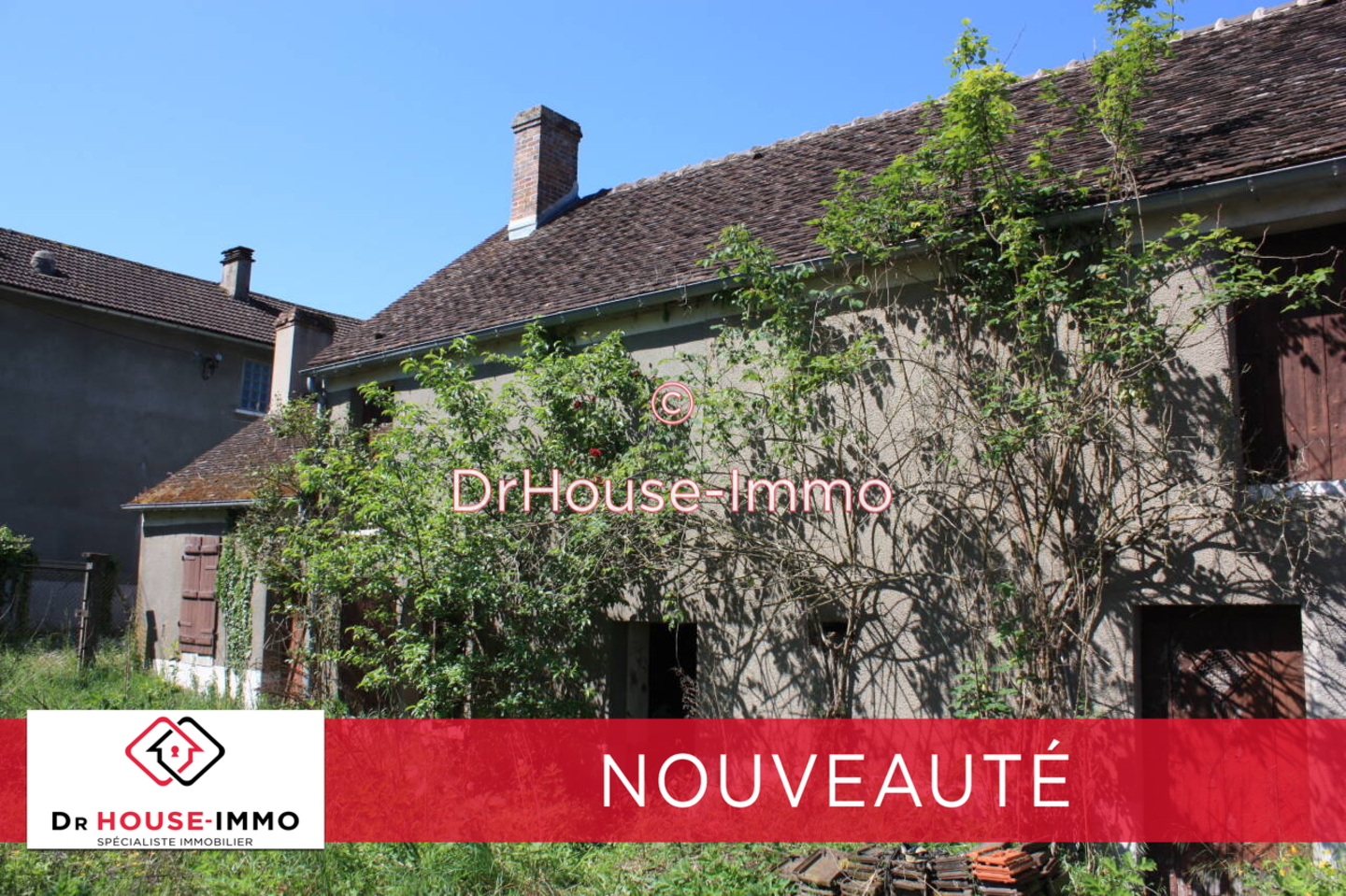 Photo 1 : Vente Maison 3 pièces Château-Landon 57 m²