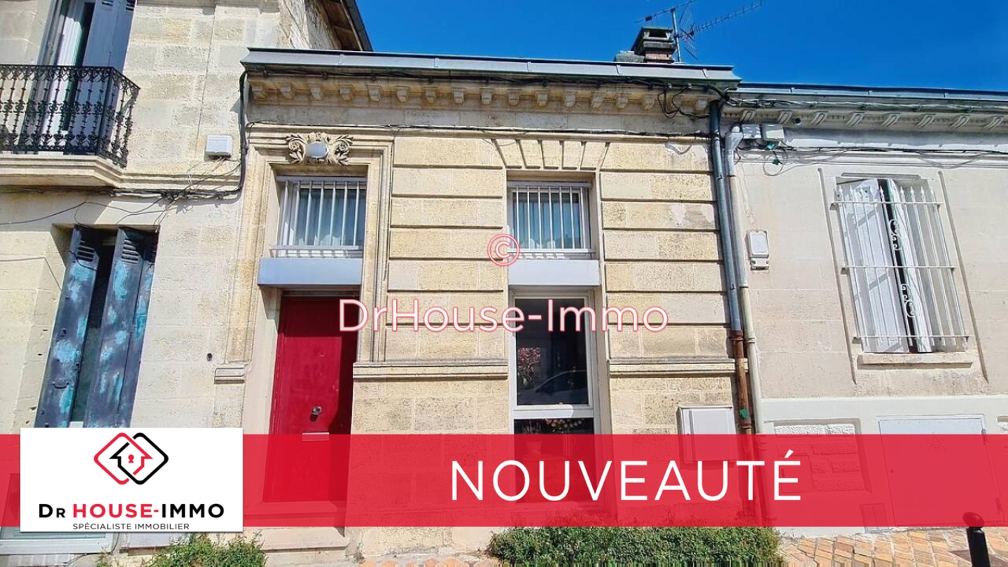 Photo 1 : Vente Maison 4 pièces Bordeaux 87 m²