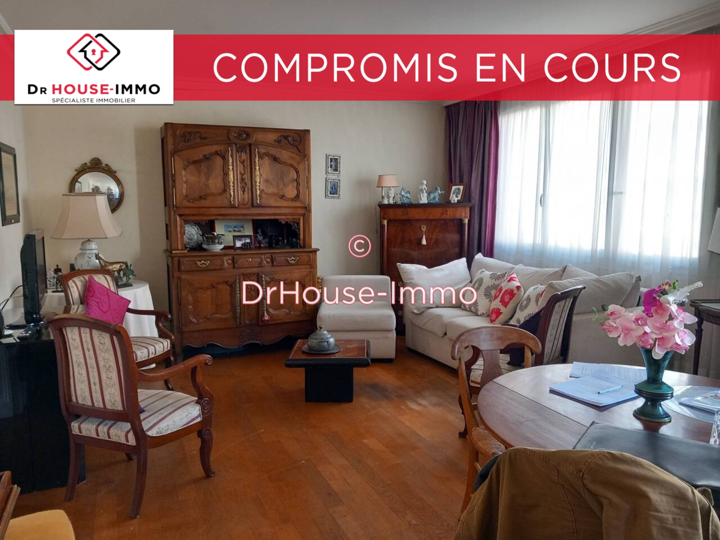 Photo 1 : Vente Appartement 3 pièces Boulogne-Billancourt 72 m²