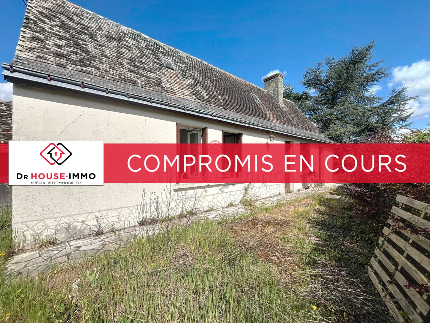 Photo 1 : Vente Maison 3 pièces Savigné-sur-Lathan 58 m²