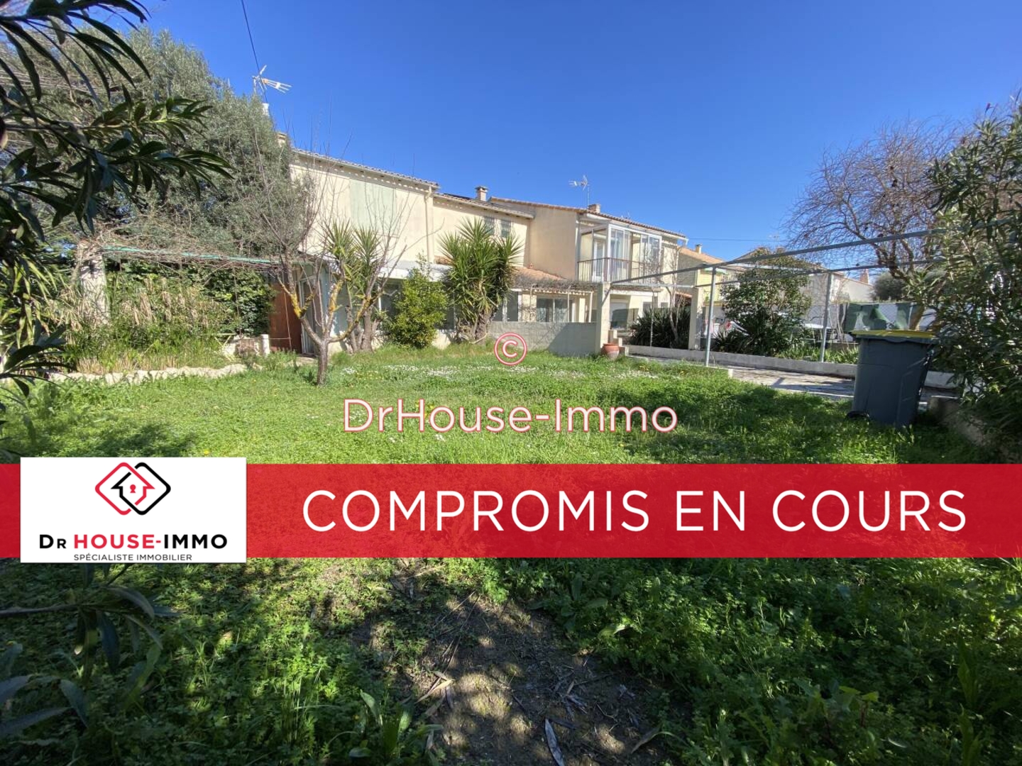 Photo 1 : Vente Maison 5 pièces Saint-Laurent-d'Aigouze 154 m²