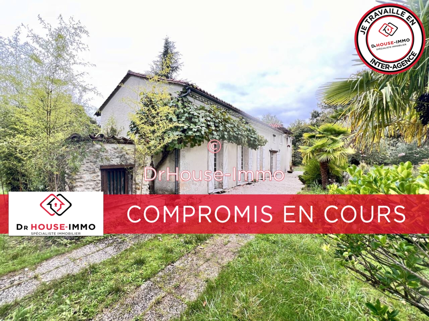 Photo 1 : Vente Maison 7 pièces Ribérac 147 m²