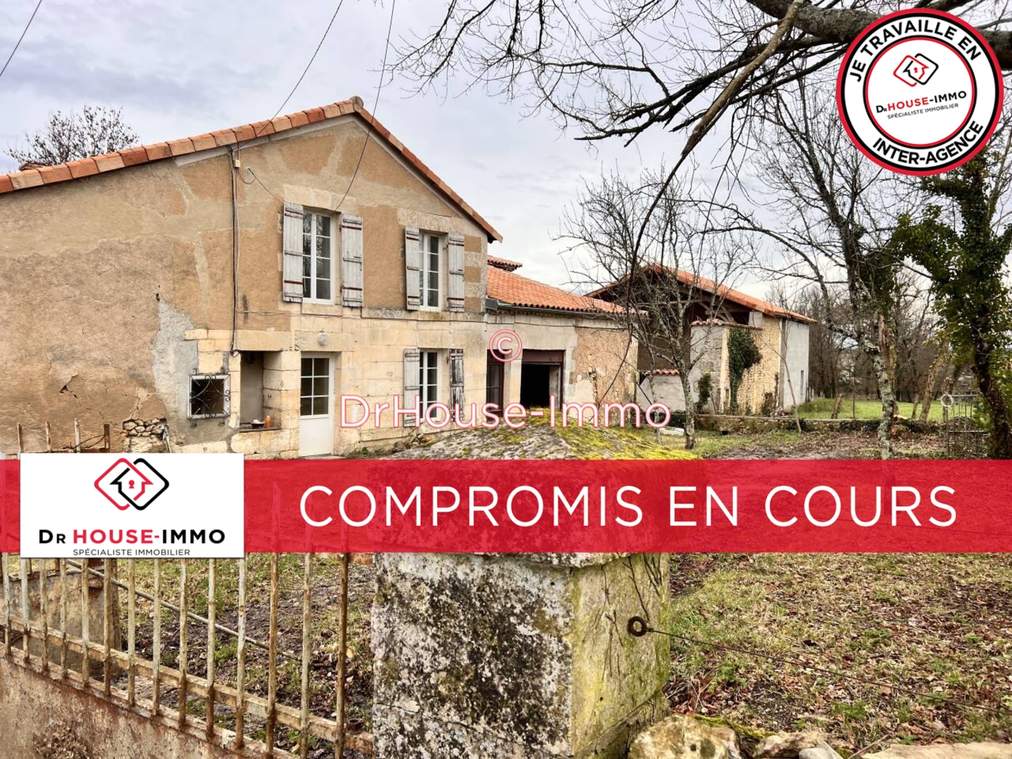 Photo 1 : Vente Maison 7 pièces Ribérac 200 m²