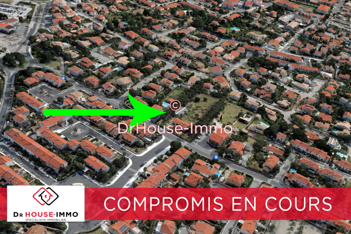 Photo 1 : Vente Terrain Saint-Estève 402 m²