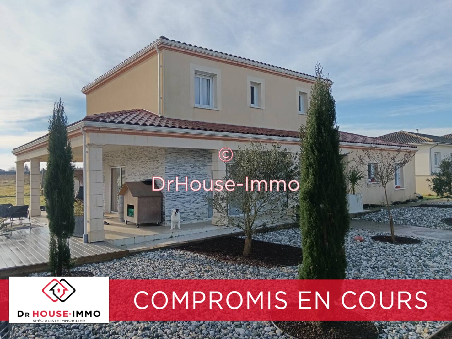 Photo 1 : Vente Maison 6 pièces Miramont-de-Guyenne 170 m²
