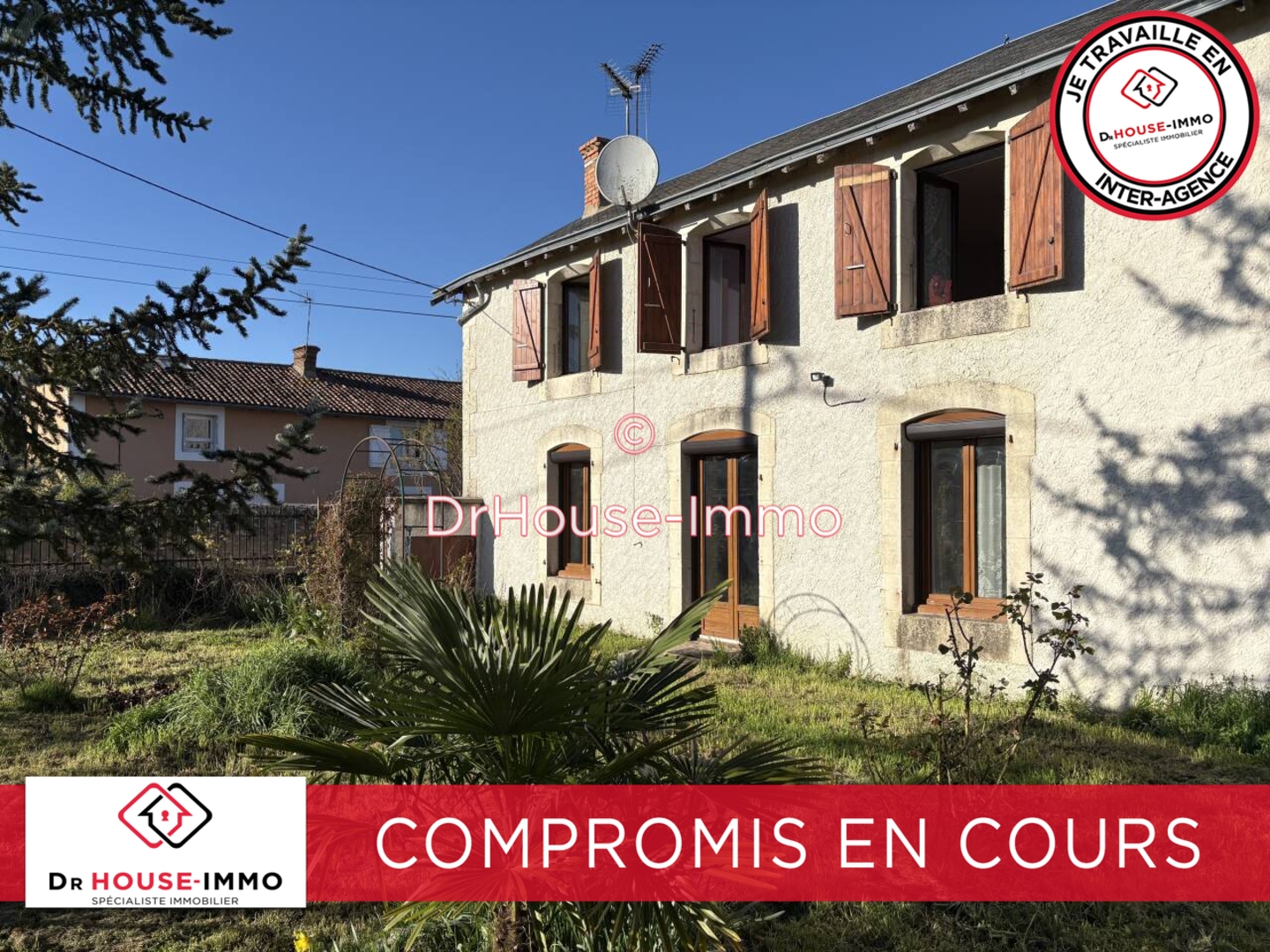 Photo 2 : Vente Maison 5 pièces Vouzailles 179 m²