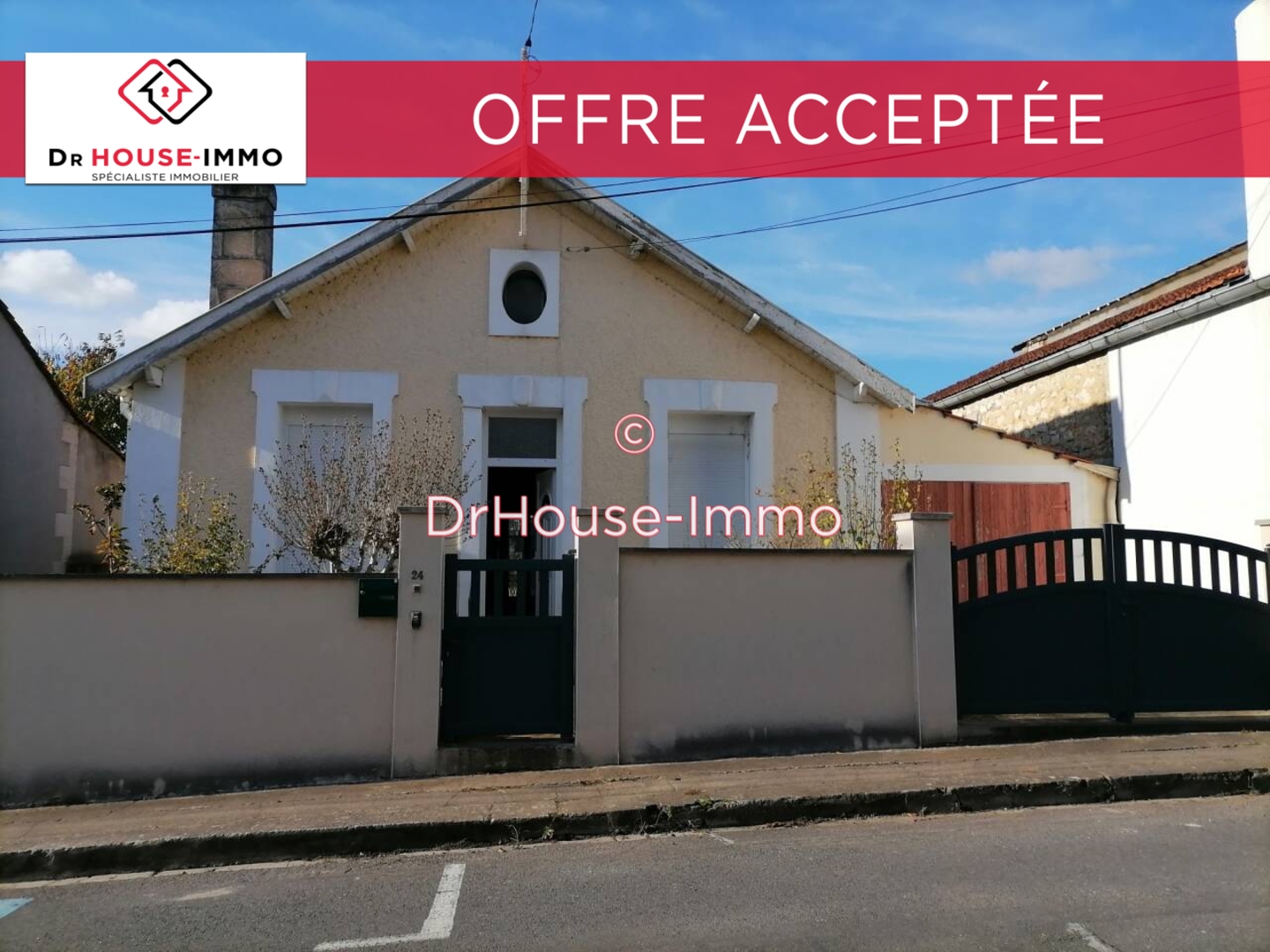 Photo 1 : Vente Maison 4 pièces Saint-Yrieix-sur-Charente 63 m²