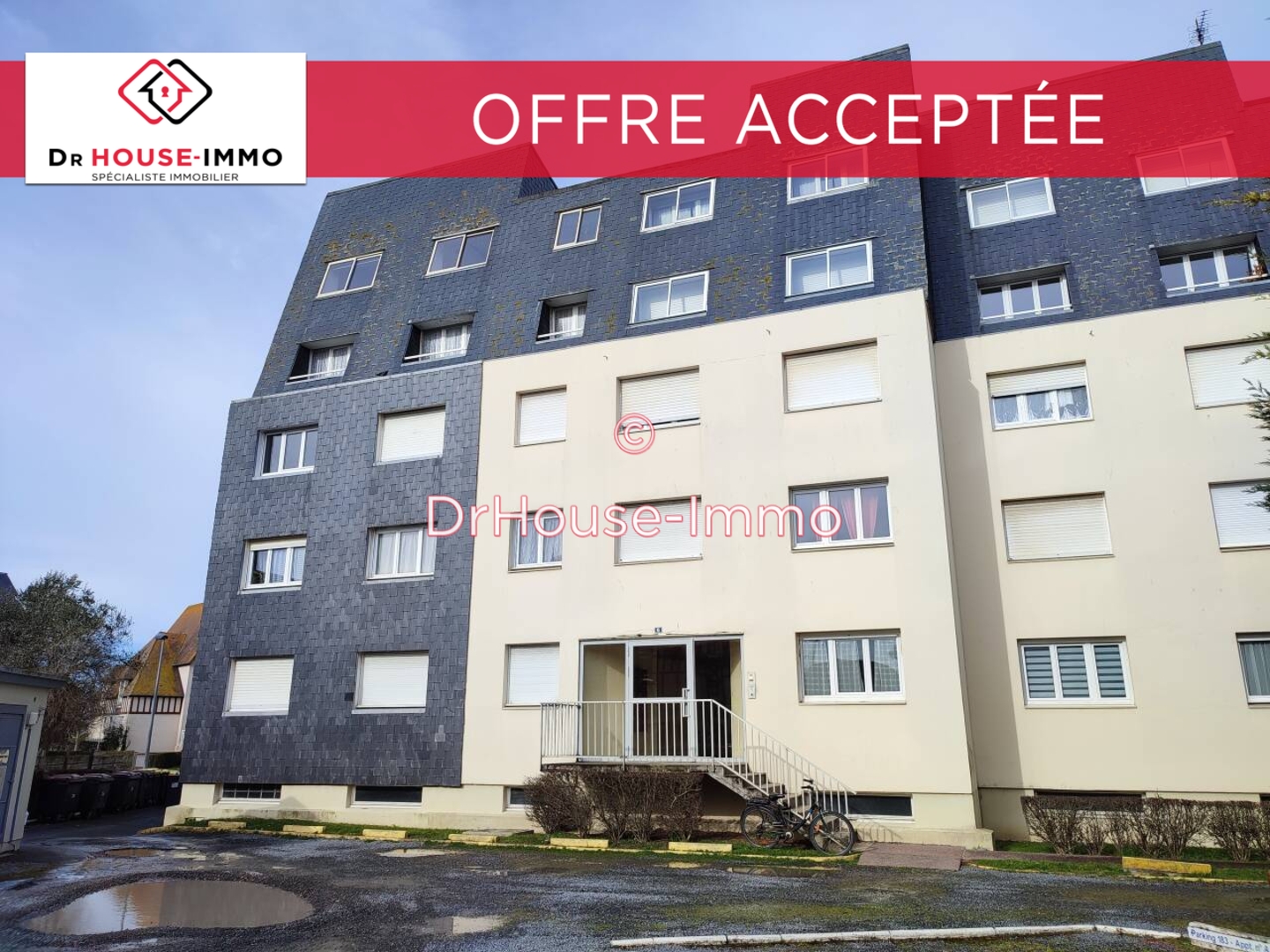 Photo 1 : Vente Appartement 2 pièces Courseulles-sur-Mer 35 m²