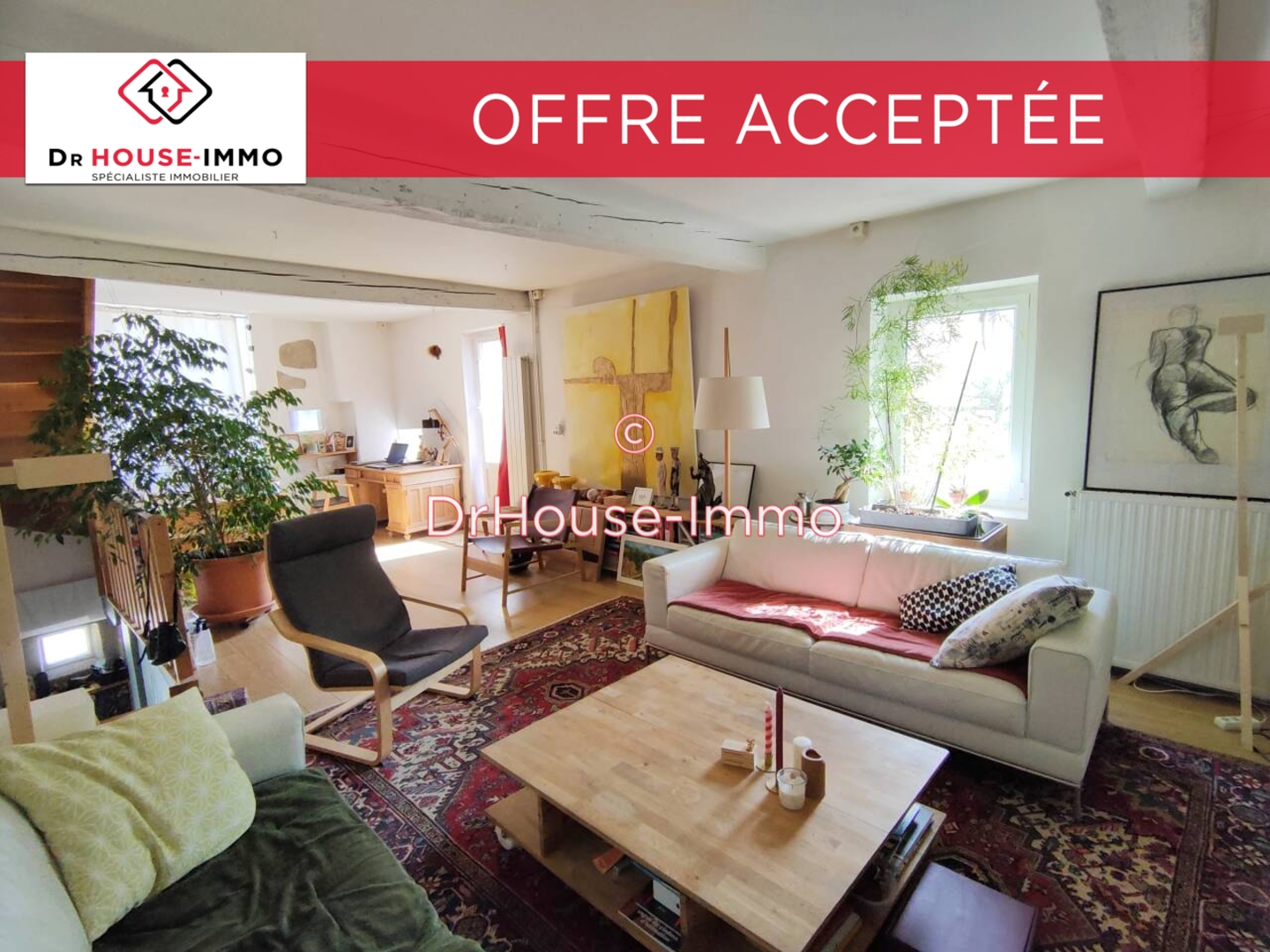 Photo 1 : Vente Maison 5 pièces Romans-sur-Isère 209 m²