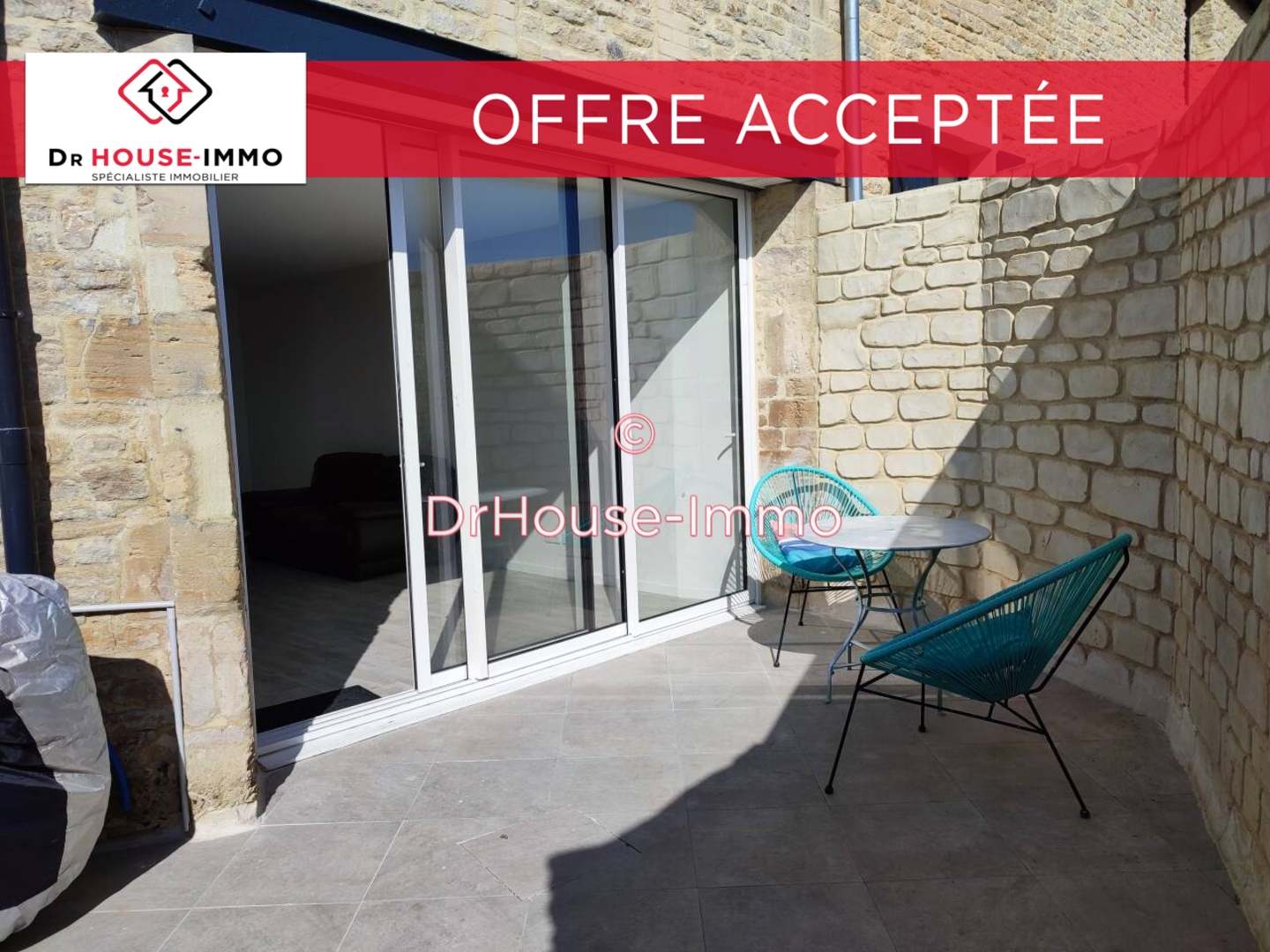 Photo 1 : Vente Maison 4 pièces Courseulles-sur-Mer 74 m²