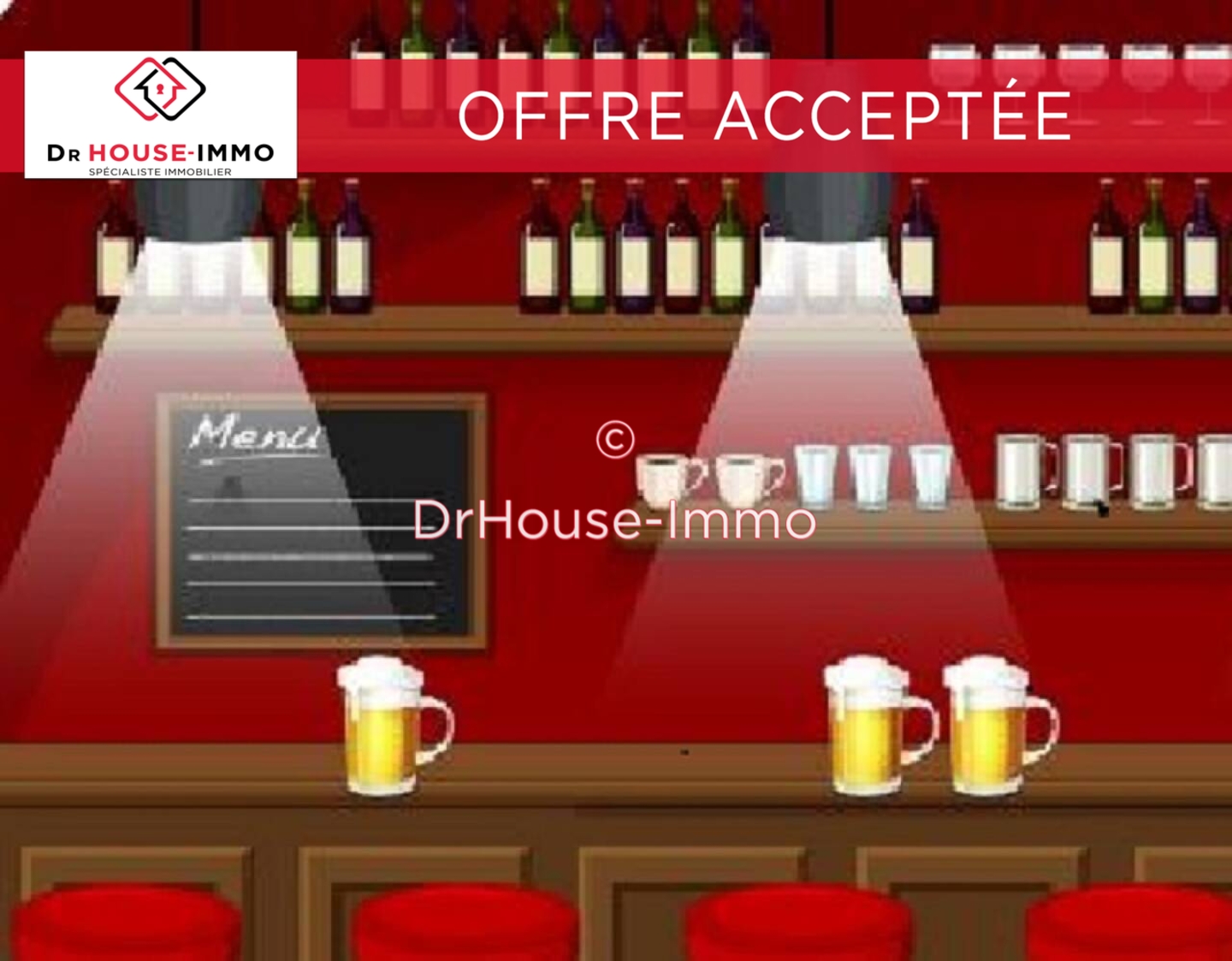 Photo 1 : Vente Immeuble commercial 3 pièces Tocqueville-en-Caux 133 m²