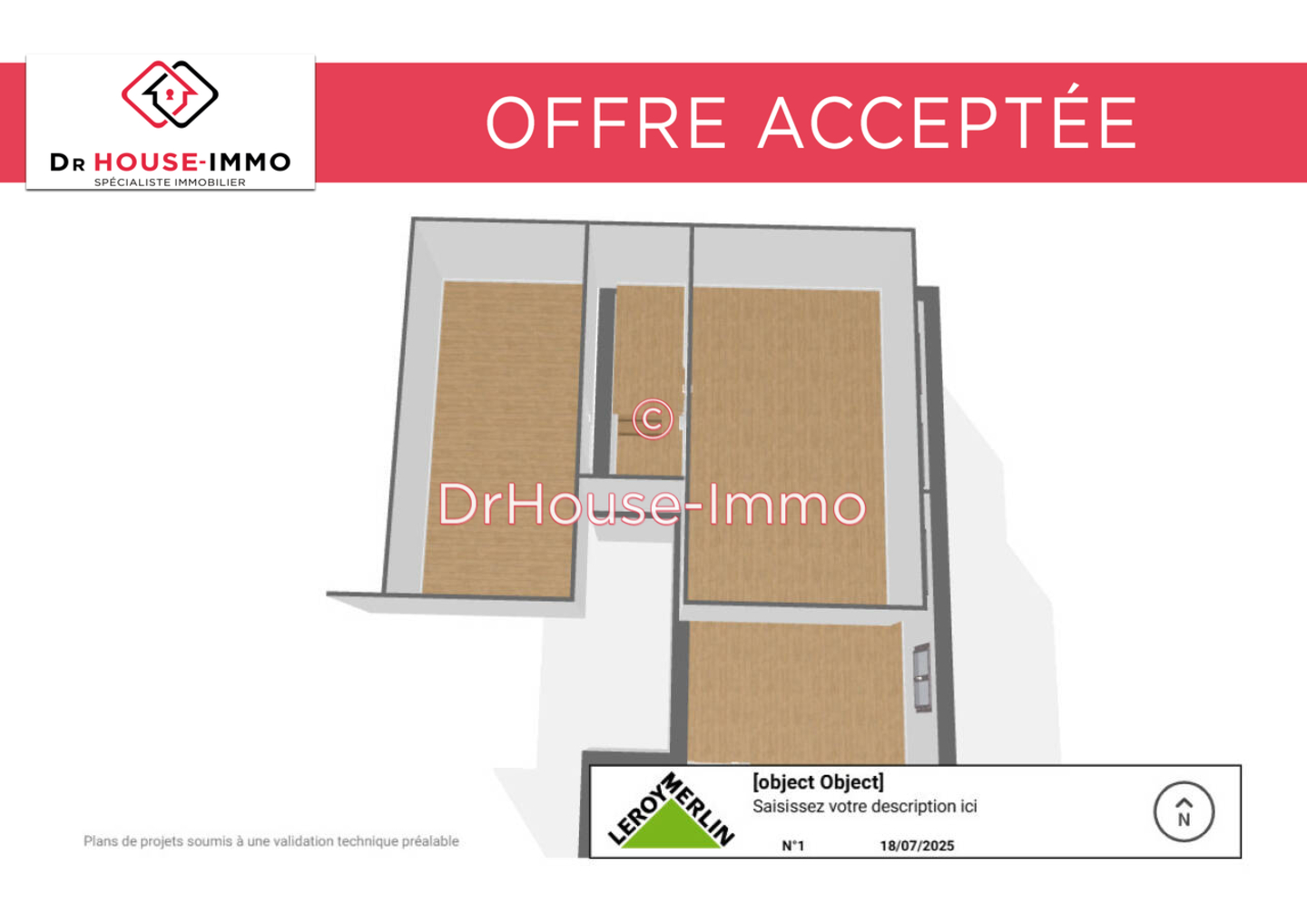 Photo 3 : Vente Appartement 5 pièces Warmeriville 95 m²