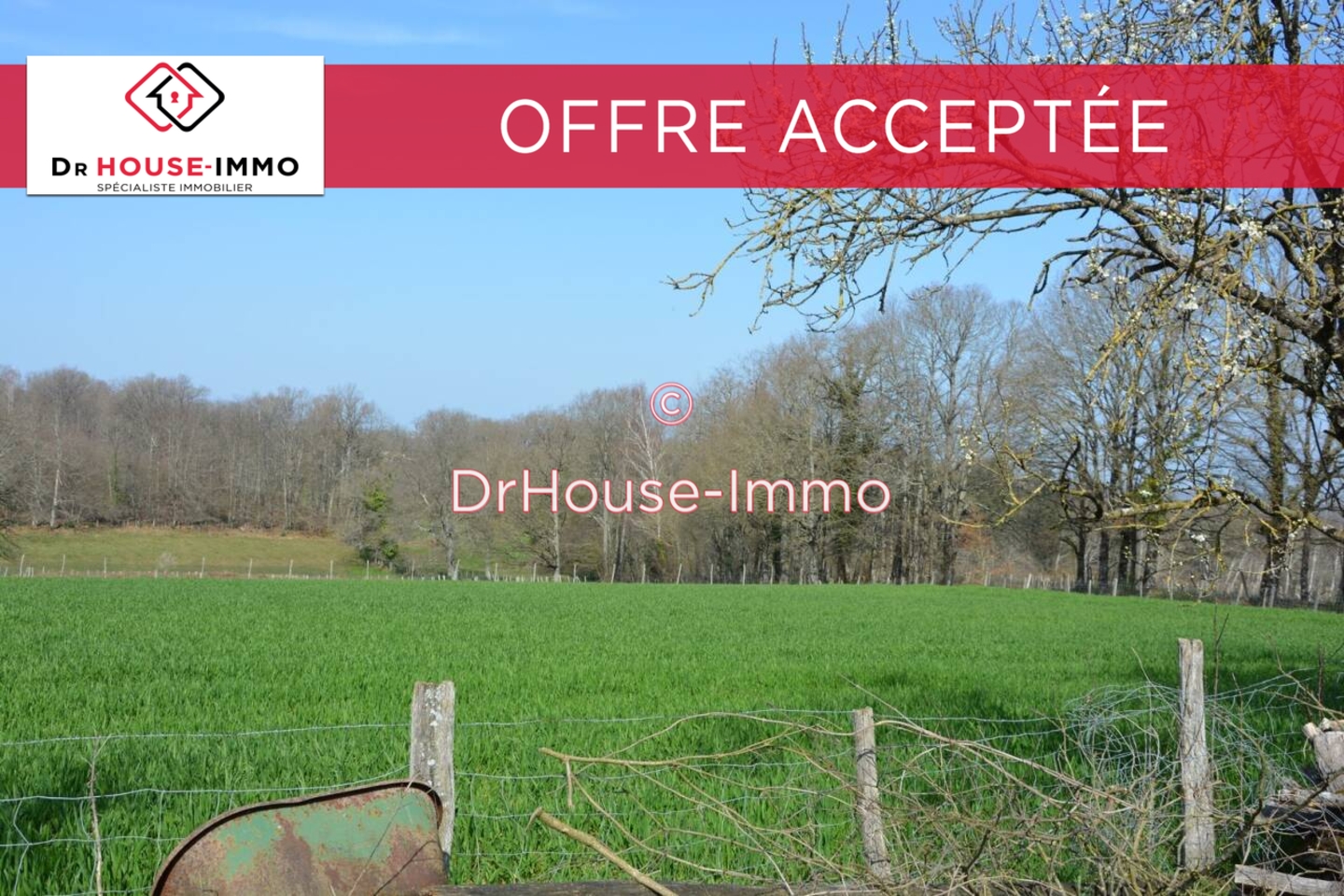 Photo 2 : Vente Terrain Champsac 99617 m²