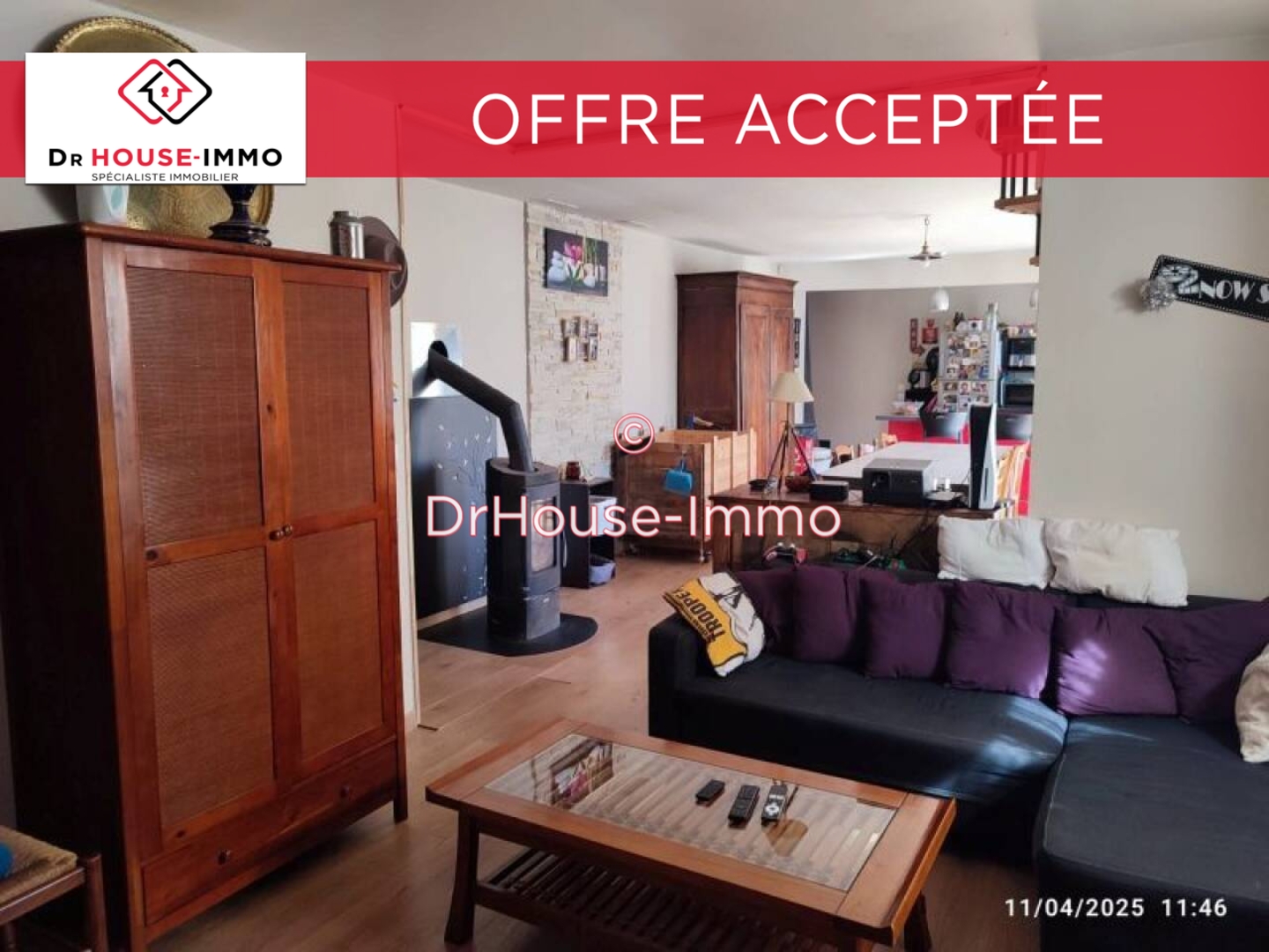 Photo 1 : Vente Maison 4 pièces Couhé 96 m²