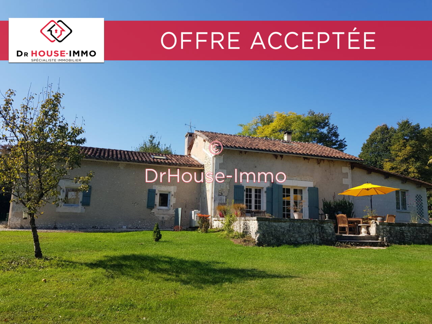 Photo 1 : Vente Maison 6 pièces Verteillac 140 m²