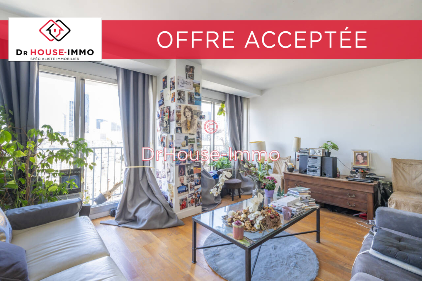 Photo 1 : Vente Appartement 2 pièces Puteaux 46 m²
