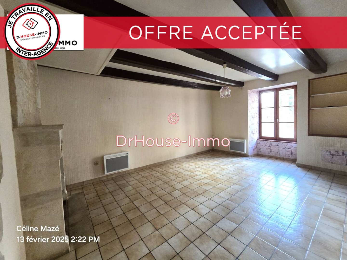 Photo 2 : Vente Maison 3 pièces La Mothe-Saint-Héray 70 m²