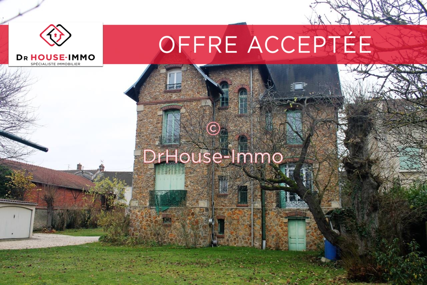 Photo 1 : Vente Appartement 3 pièces Flins-sur-Seine 82 m²