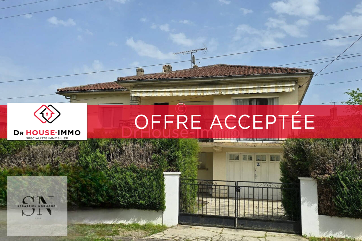 Photo 1 : Vente Maison 6 pièces Pujols 109 m²