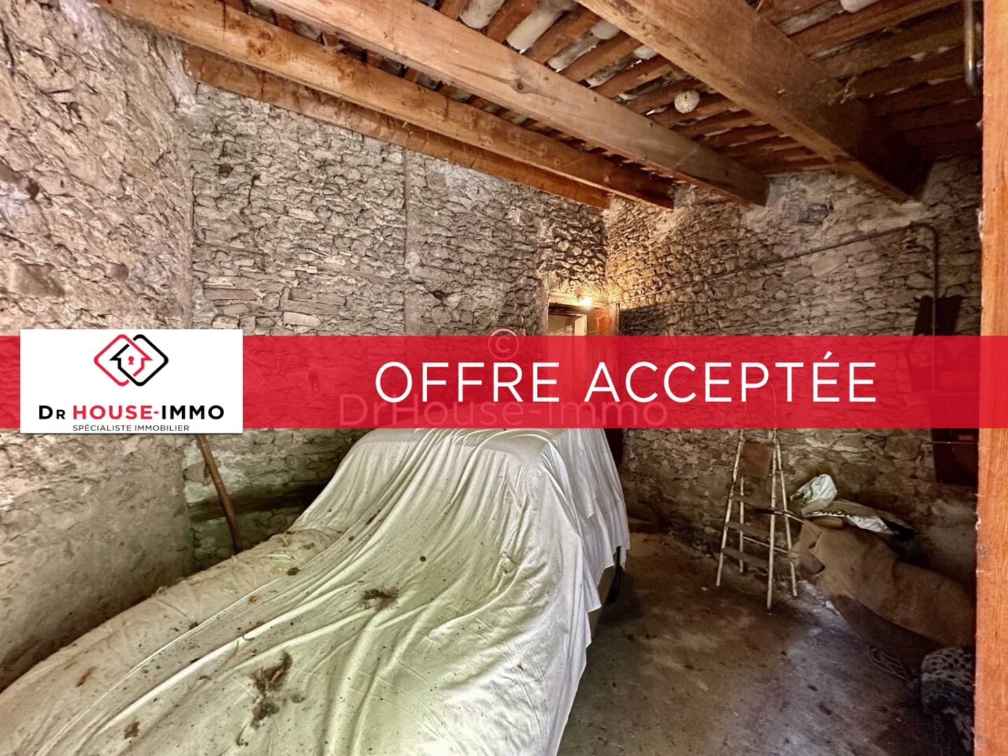 Photo 1 : Vente Maison 3 pièces Mollans-sur-Ouvèze 72 m²