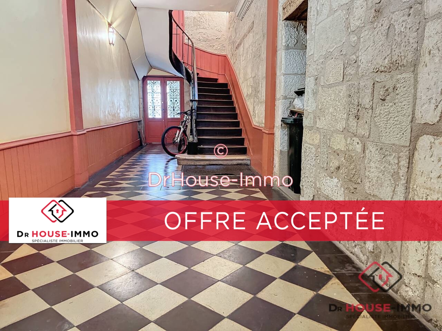 Photo 1 : Vente Appartement 3 pièces Périgueux 65 m²