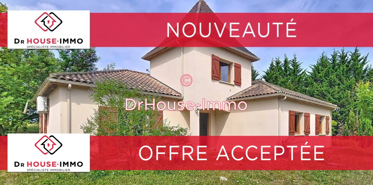 Photo 1 : Vente Maison 6 pièces Dolmayrac 144 m²