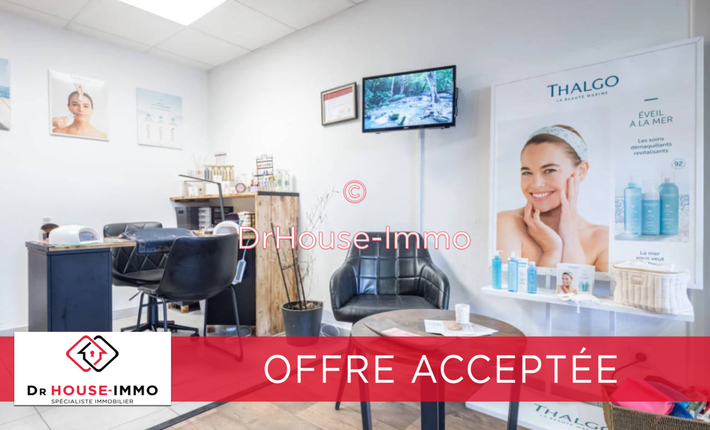 Photo 1 : Vente Commerce 5 pièces Théza 75 m²