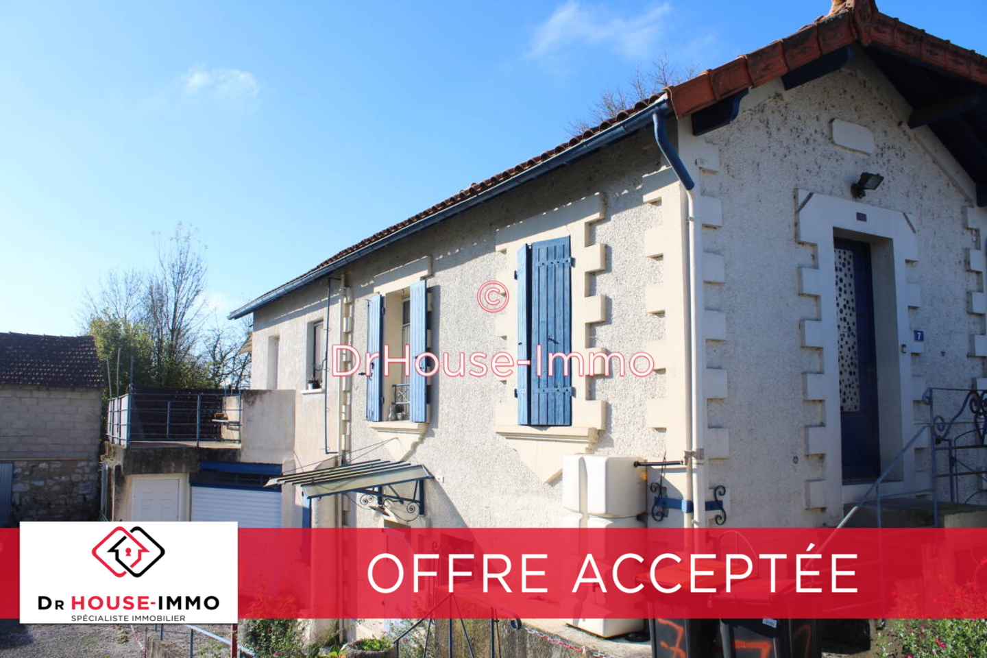 Photo 1 : Vente Maison 4 pièces Fléac 55 m²