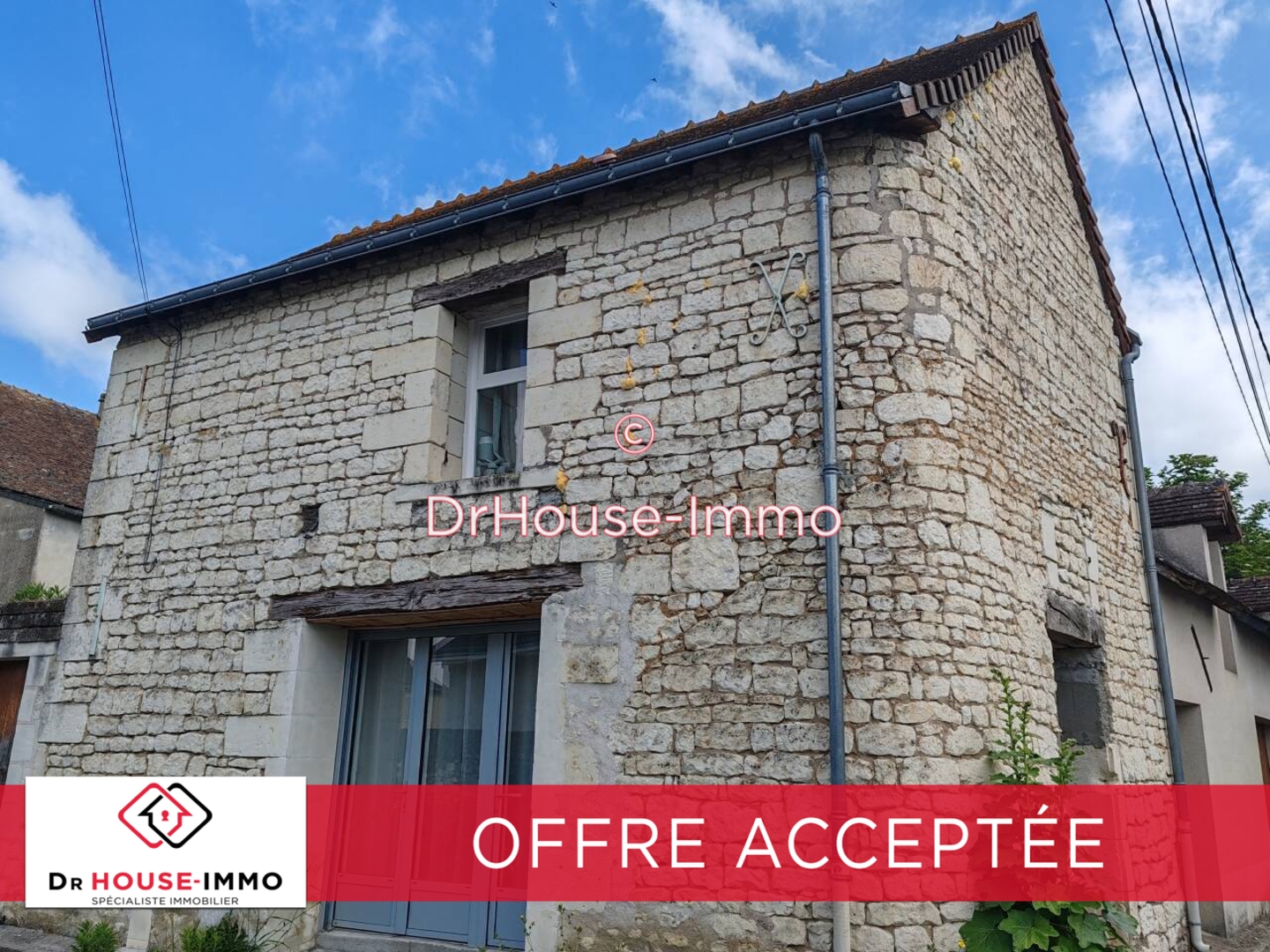 Photo 1 : Vente Maison 4 pièces La Celle-Saint-Avant 55 m²