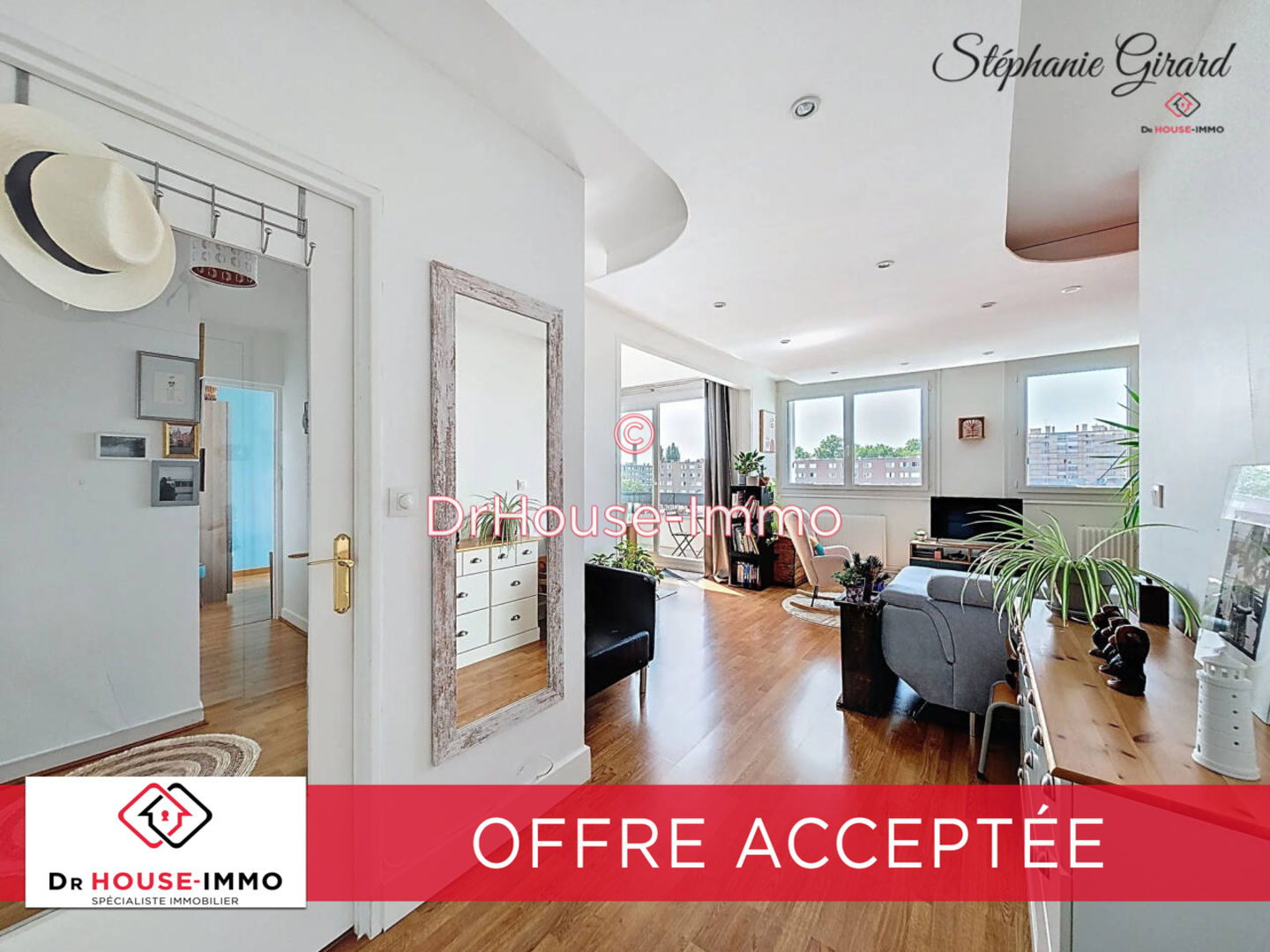 Photo 1 : Vente Appartement 4 pièces Fleury-les-Aubrais 74 m²