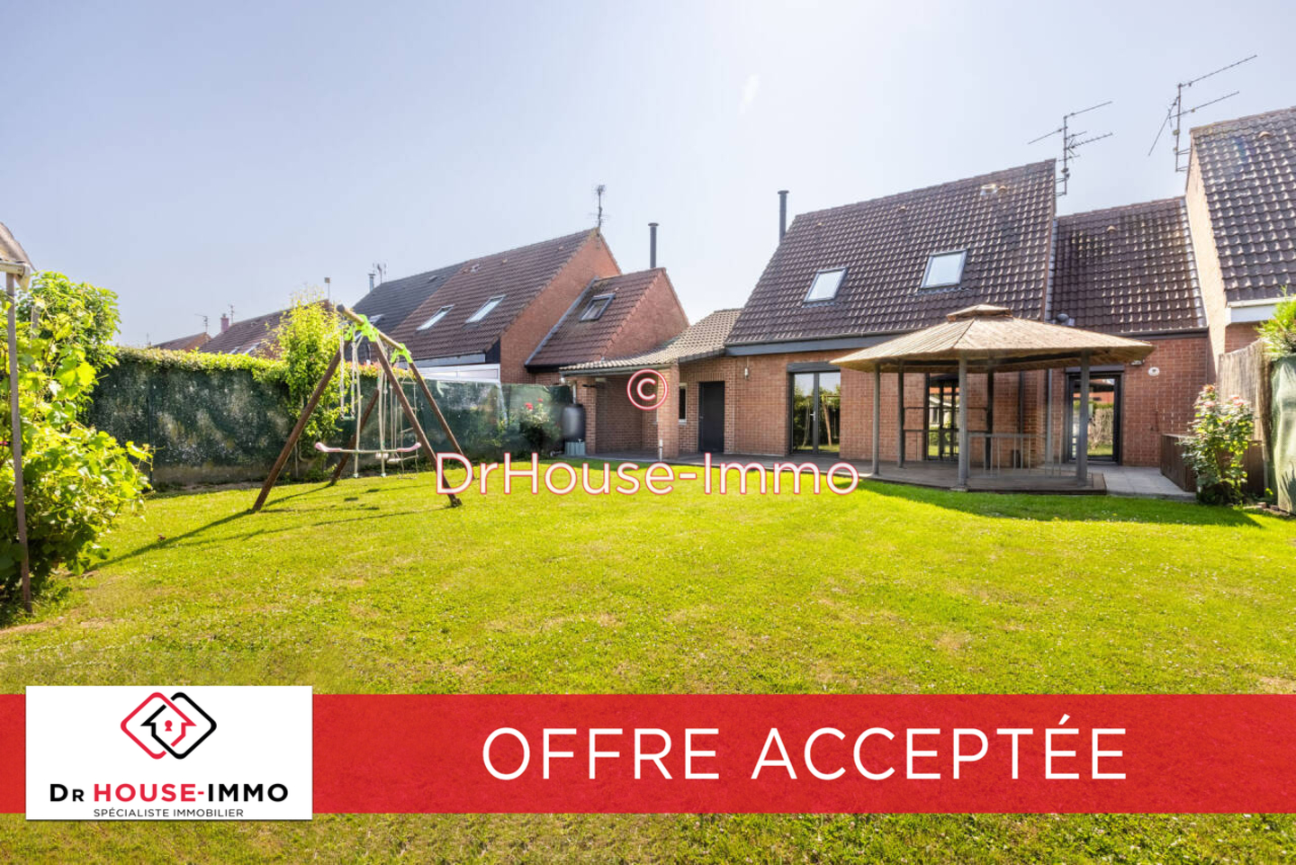 Photo 1 : Vente Maison 5 pièces Mérignies 107 m²