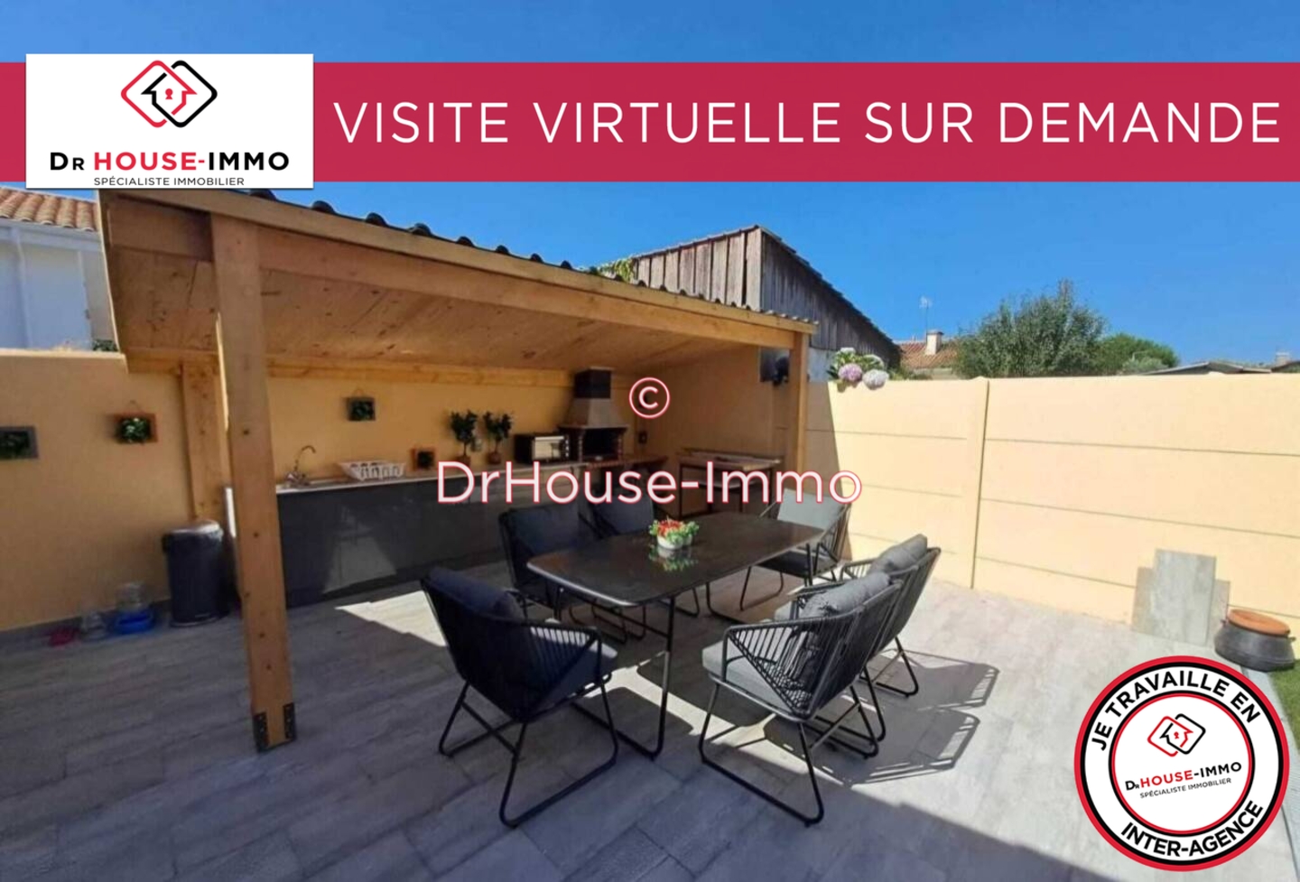 Photo 1 : Vente Maison 5 pièces Mérignac 127 m²