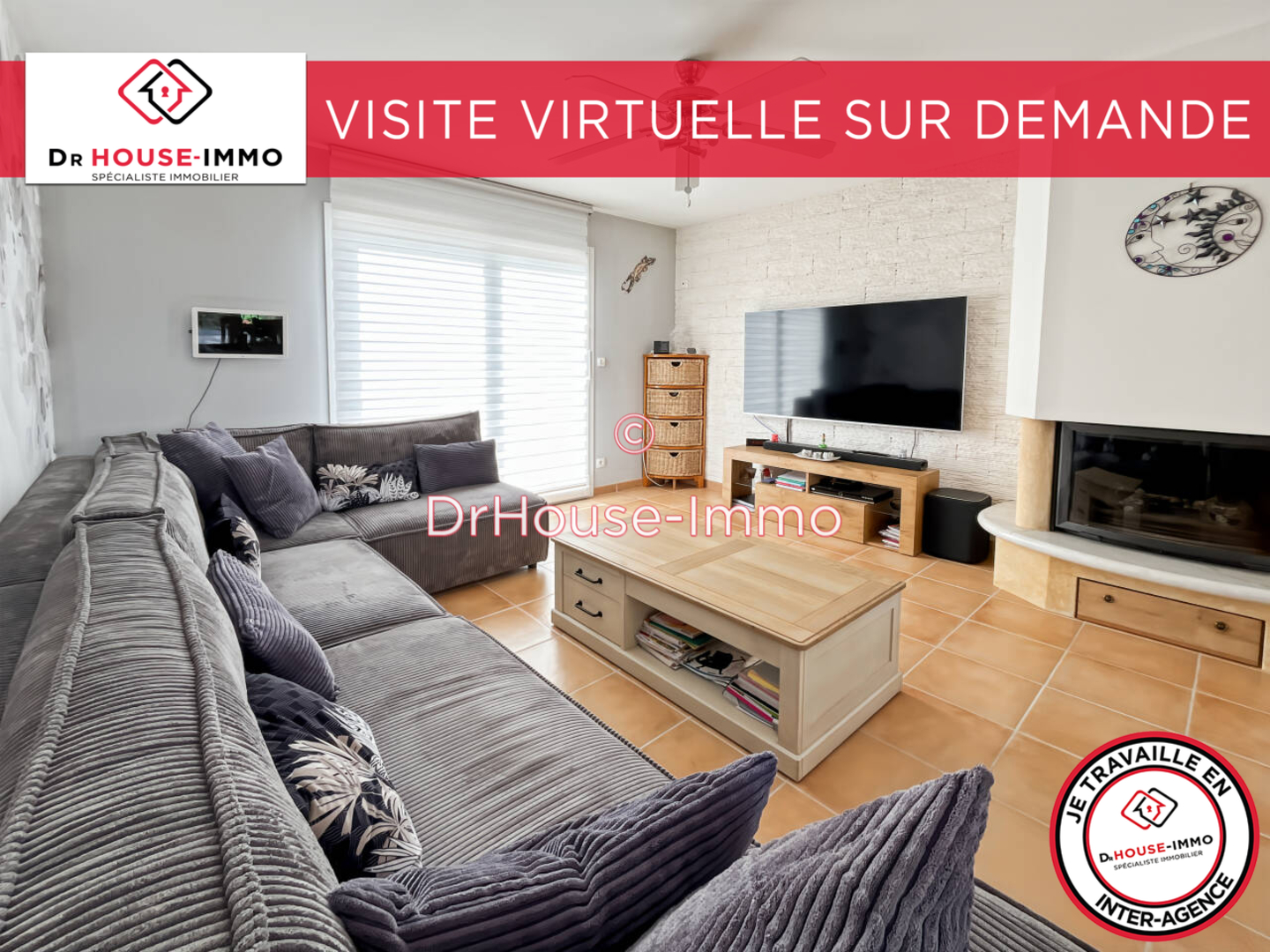 Photo 2 : Vente Maison 6 pièces Bretteville-sur-Laize 140 m²