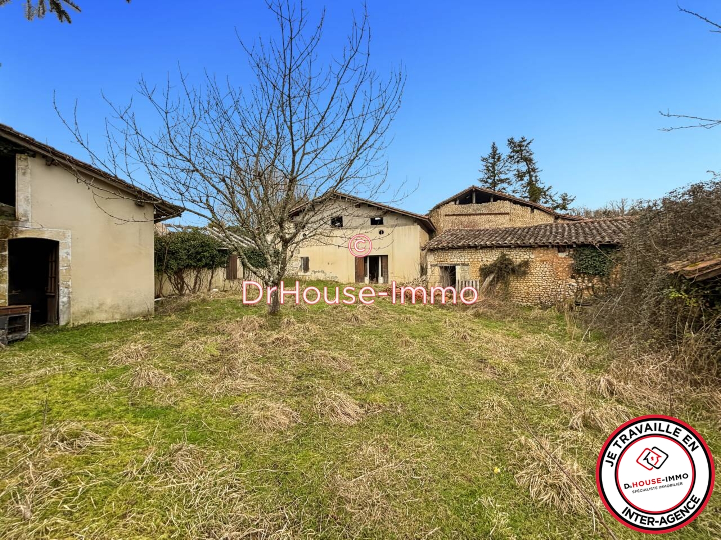 Photo 1 : Vente Maison 5 pièces Chalais 360 m²
