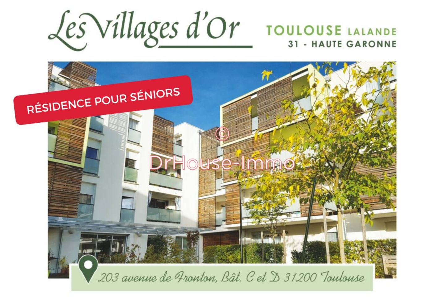 Appartement 2 pièces de 40 m² - Toulouse (31200)