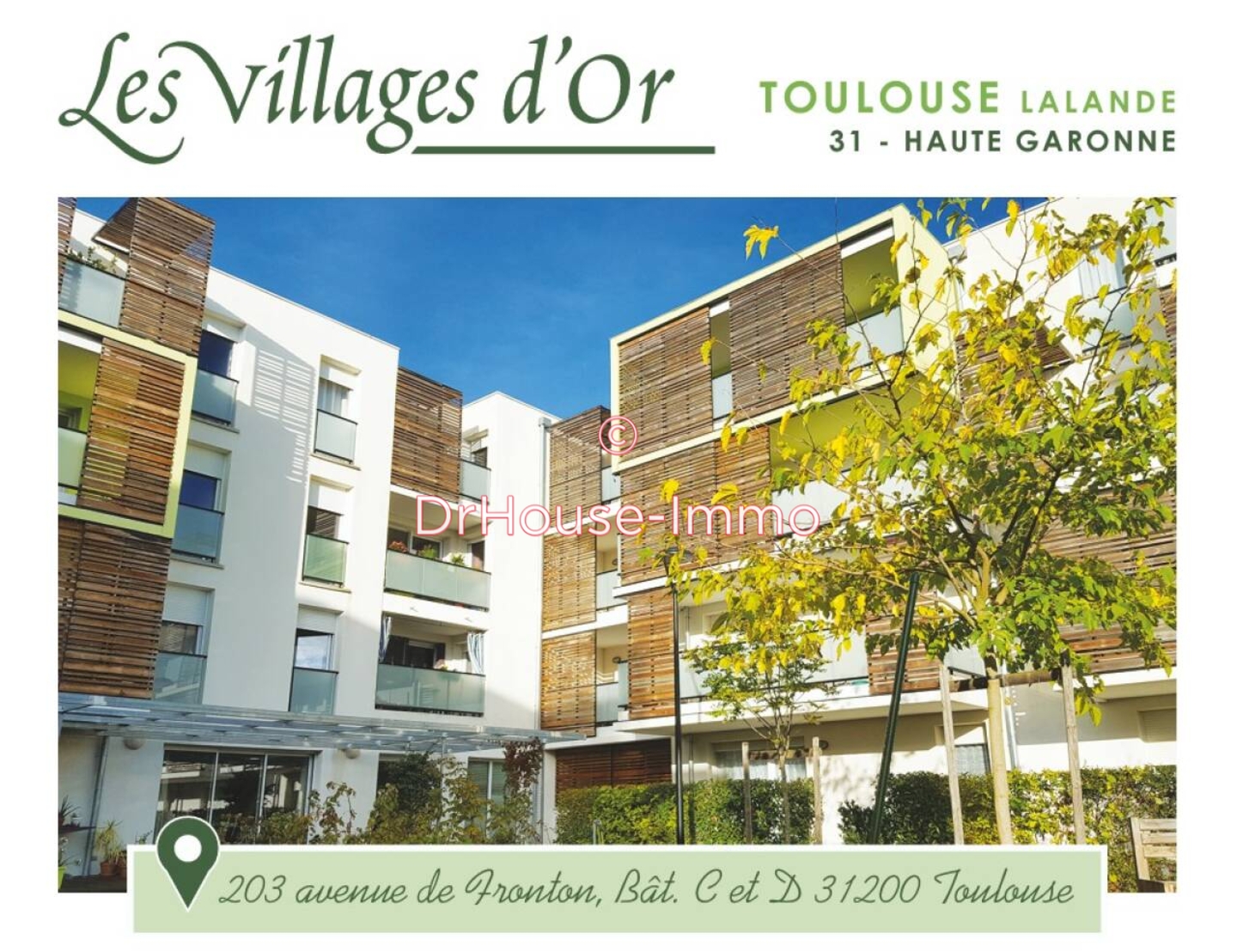 Appartement 2 pièces de 39 m² - Toulouse (31200)