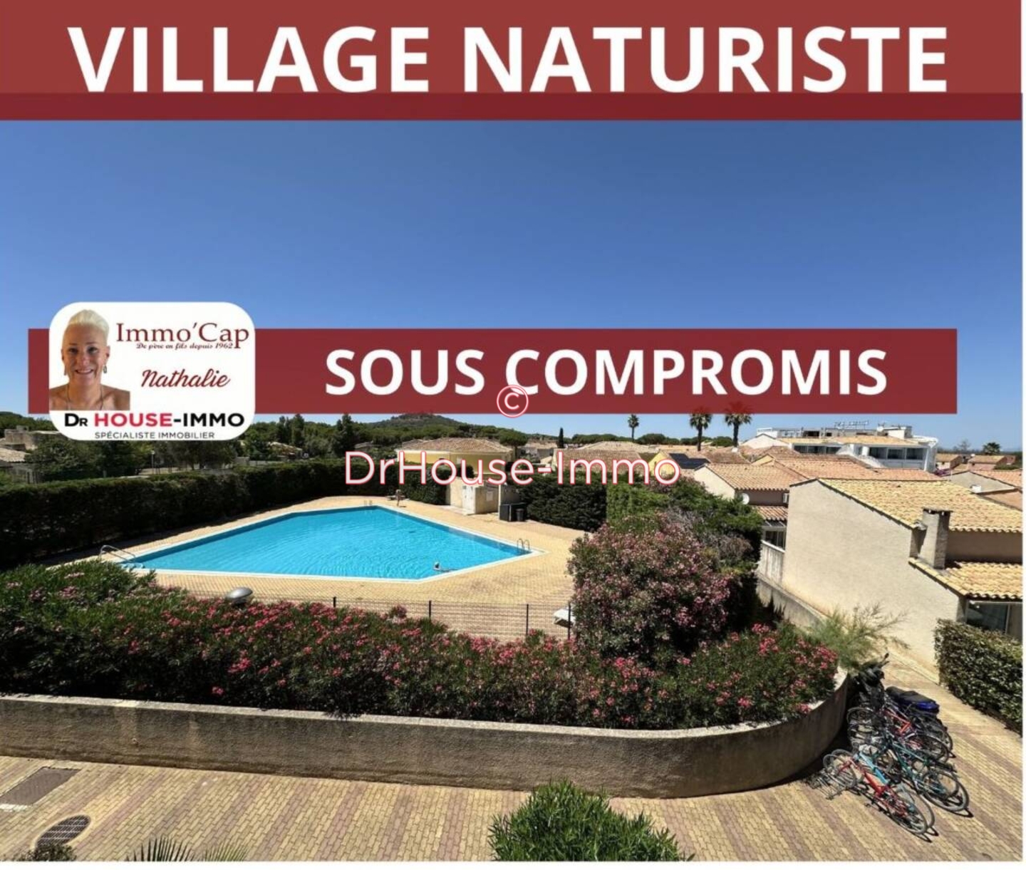 Appartement 1 pièce de 17 m² - Cap d'Agde (34300)