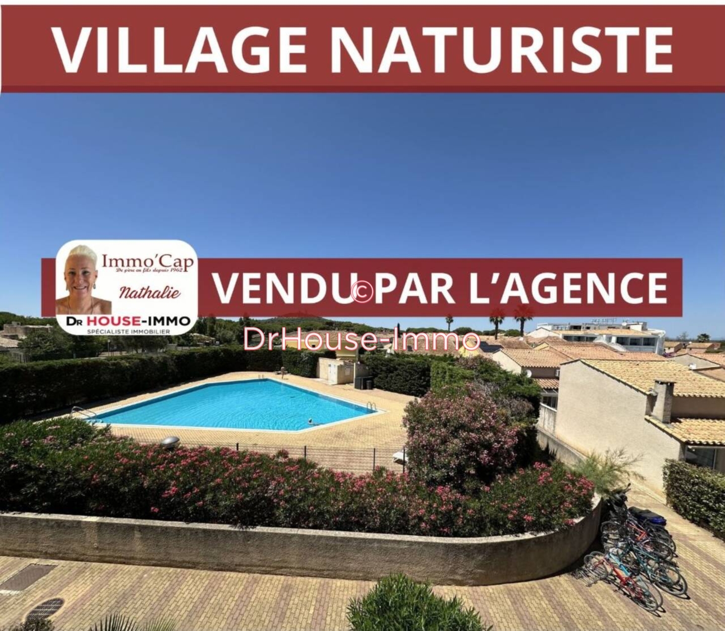 Appartement 1 pièce de 17 m² - Cap d'Agde (34300)