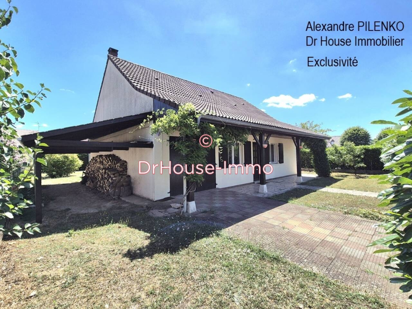 Maison 5 pièces de 100 m² - Châtenoy-le-Royal (71880)