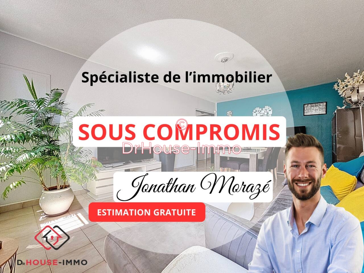 Appartement 3 pièces de 70 m² - Perpignan (66000)