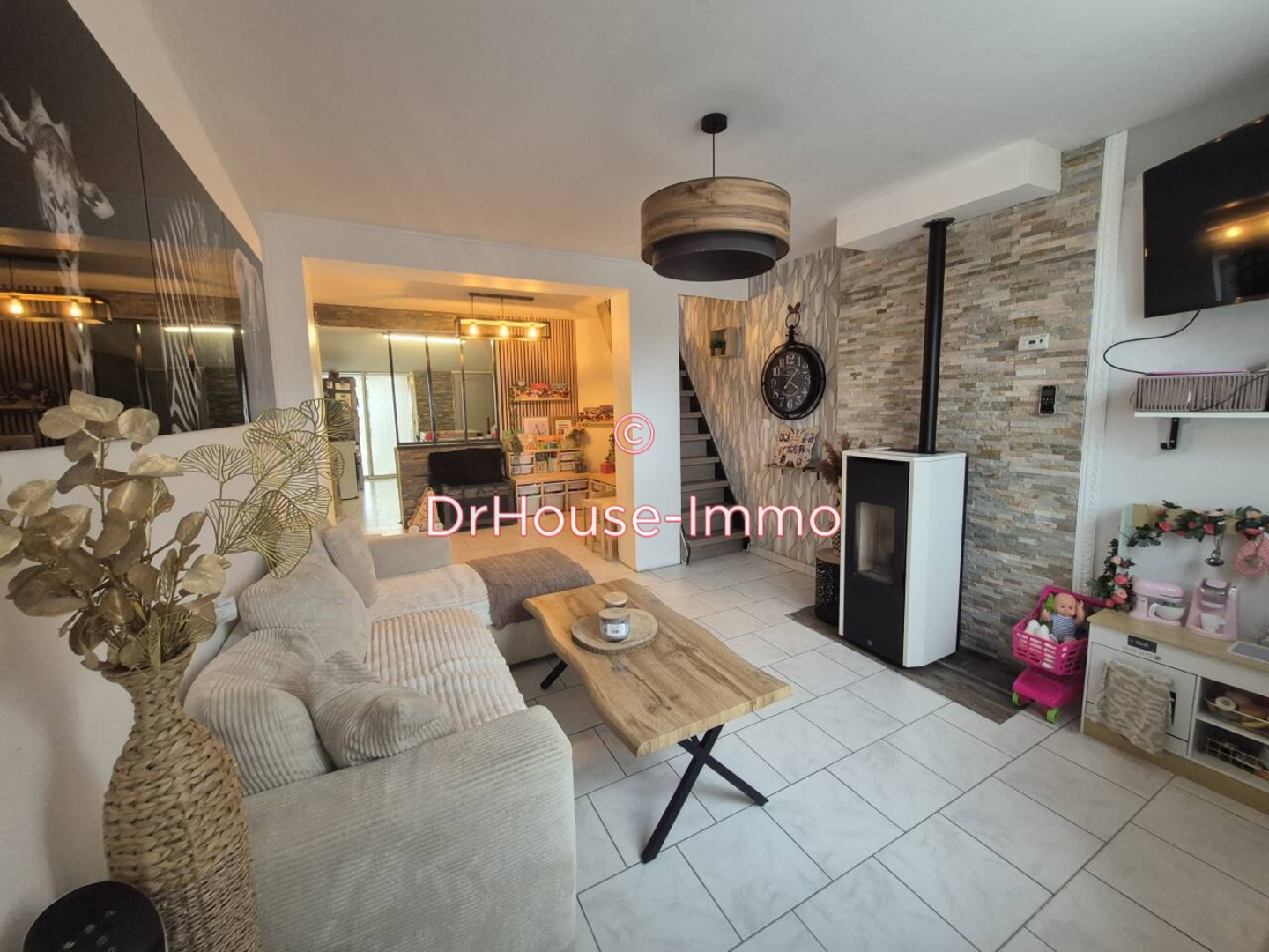 Maison 3 pièces de 62 m² - Guarbecque (62330)